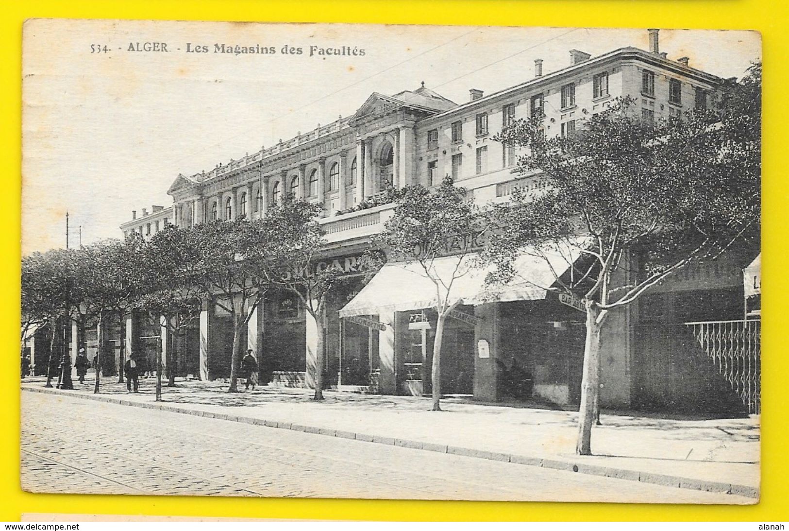 ALGER Les Magasins Des Facultés (P.S) Algérie - Algerien