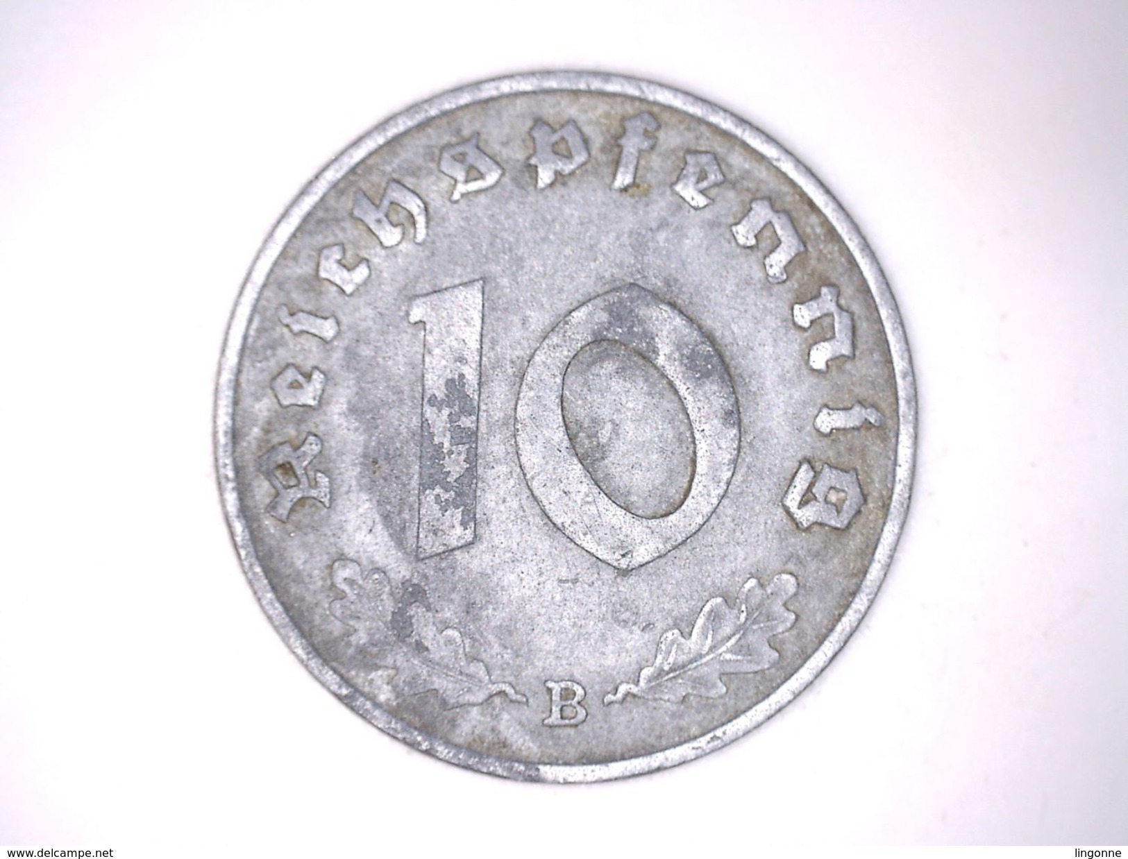 ALLEMAGNE - 10 REICHSPFENNIG 1940 B - 10 Reichspfennig