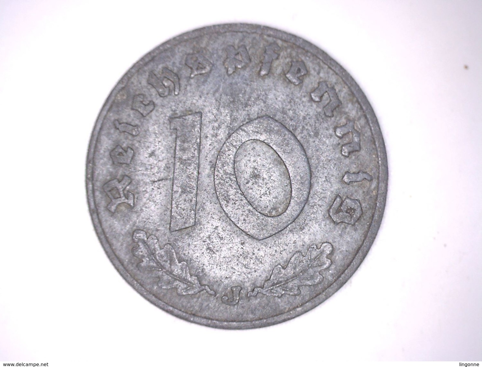 ALLEMAGNE - 10 REICHSPFENNIG 1940 J - 10 Reichspfennig
