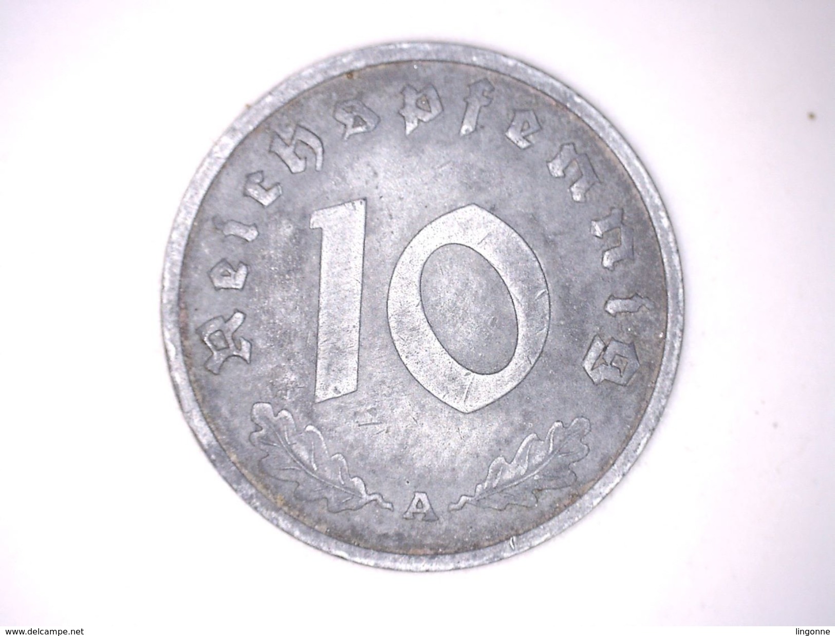 ALLEMAGNE - 10 REICHSPFENNIG 1941 A - 10 Reichspfennig