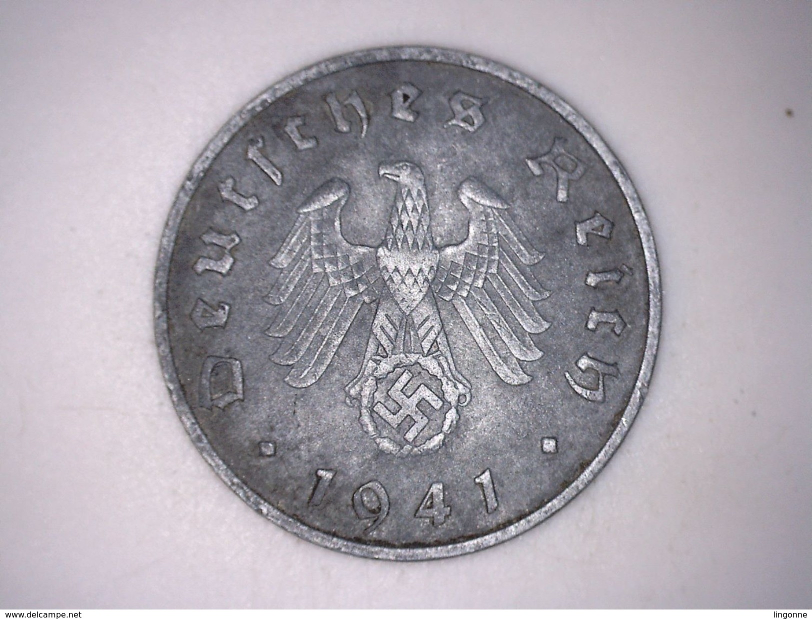 ALLEMAGNE - 10 REICHSPFENNIG 1941 A - 10 Reichspfennig