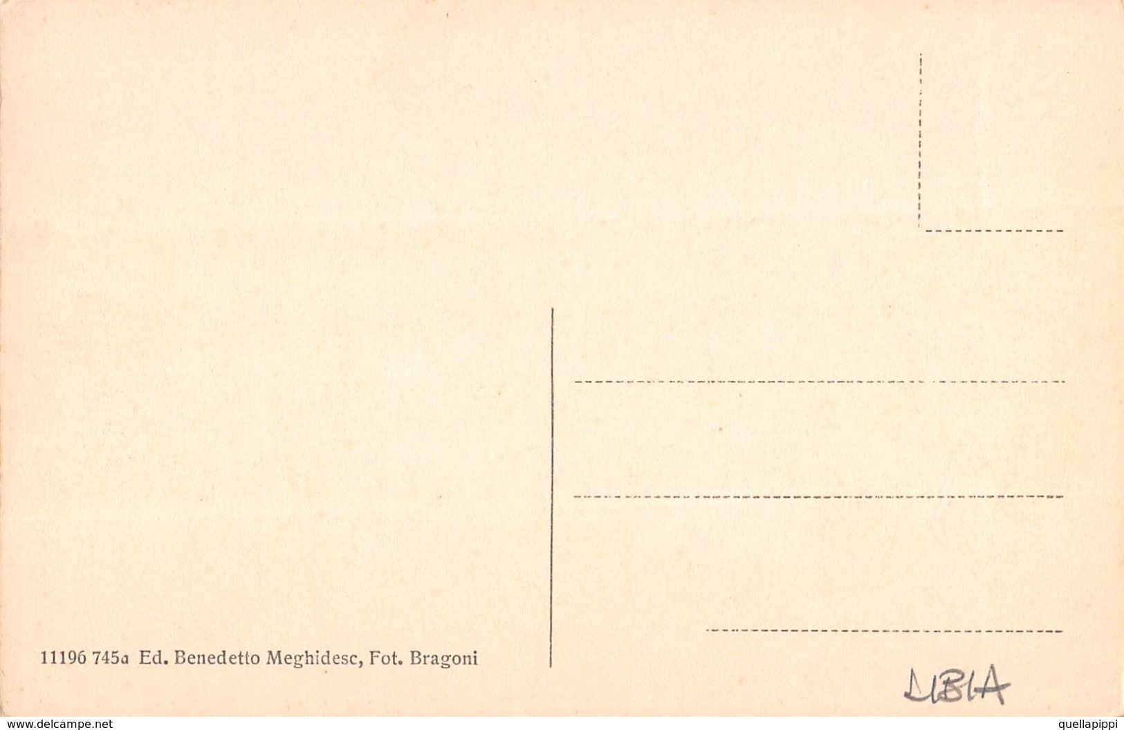 06691 "LIBIA - TRIPOLI - FACCIATA SCUOLE MEDIE"   FOTO BRAGONI. CART  NON SPED - Libia