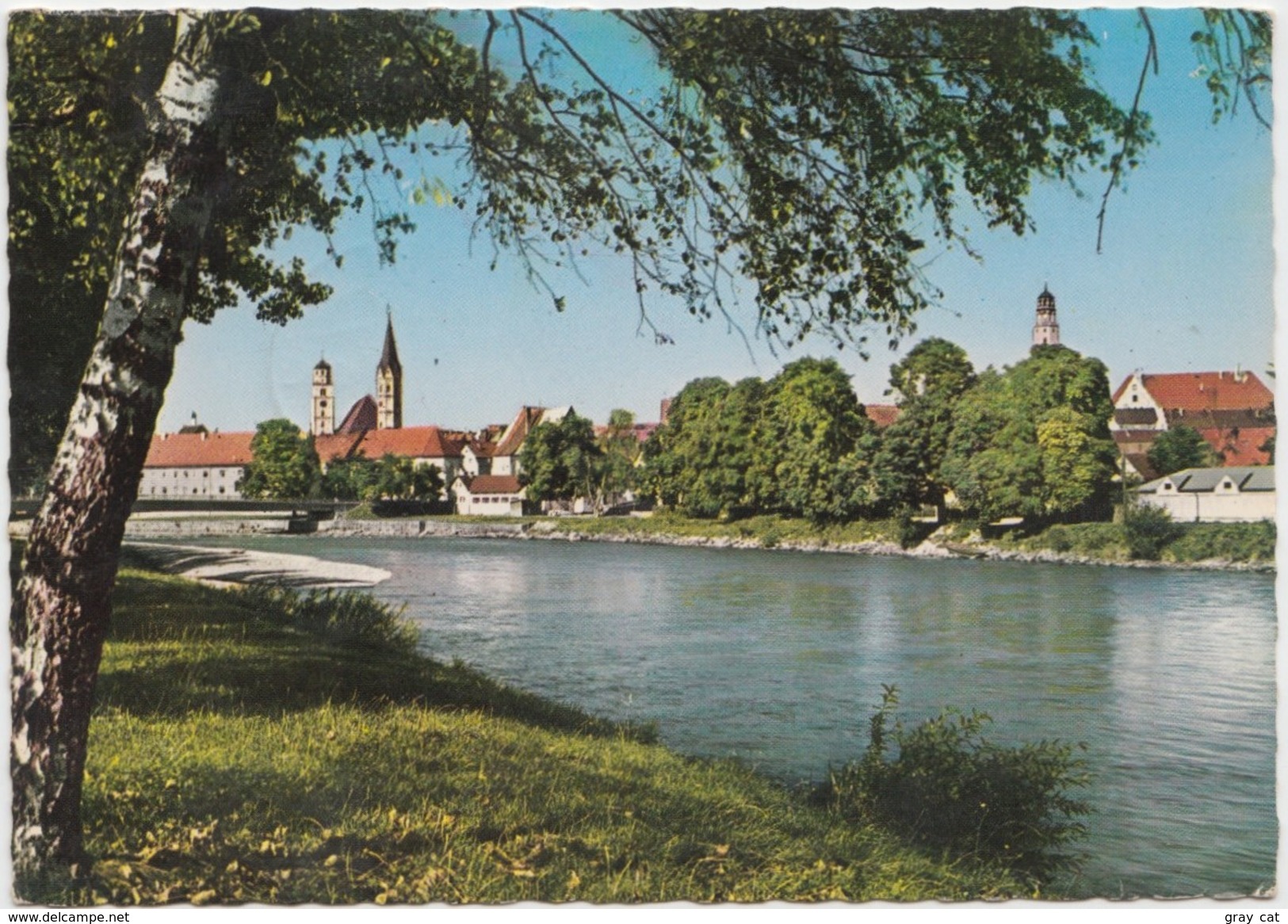 Lauingen An Der Donau, Germany, 1973 Used Postcard [20597] - Lauingen