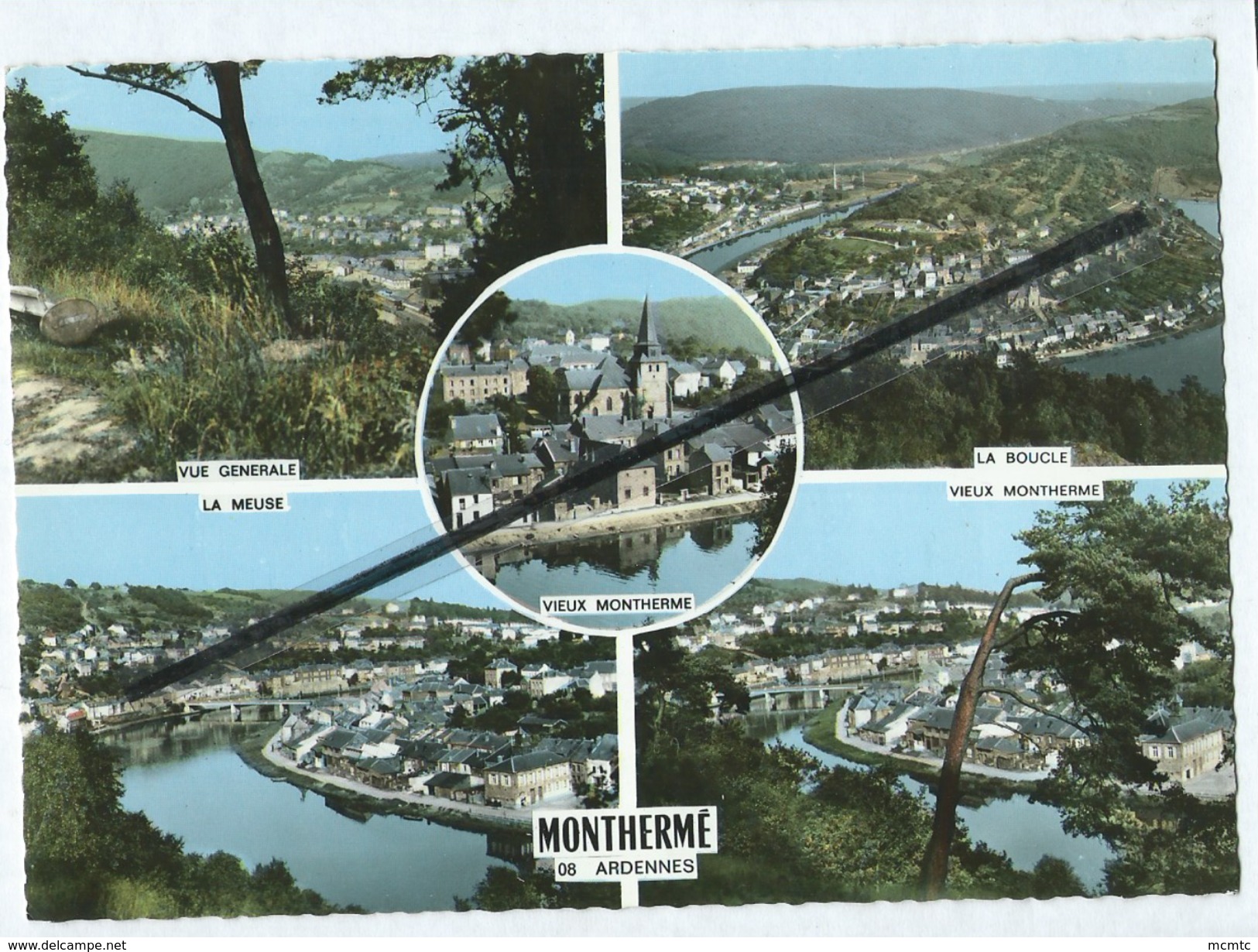 CPM -   Monthermé  -(08 Ardennes ) Multivue , Multivues - Montherme