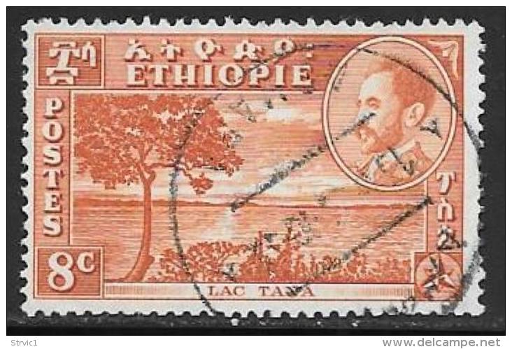 Ethiopia, Scott # 289 Used Lake Tana, 1947 - Ethiopie