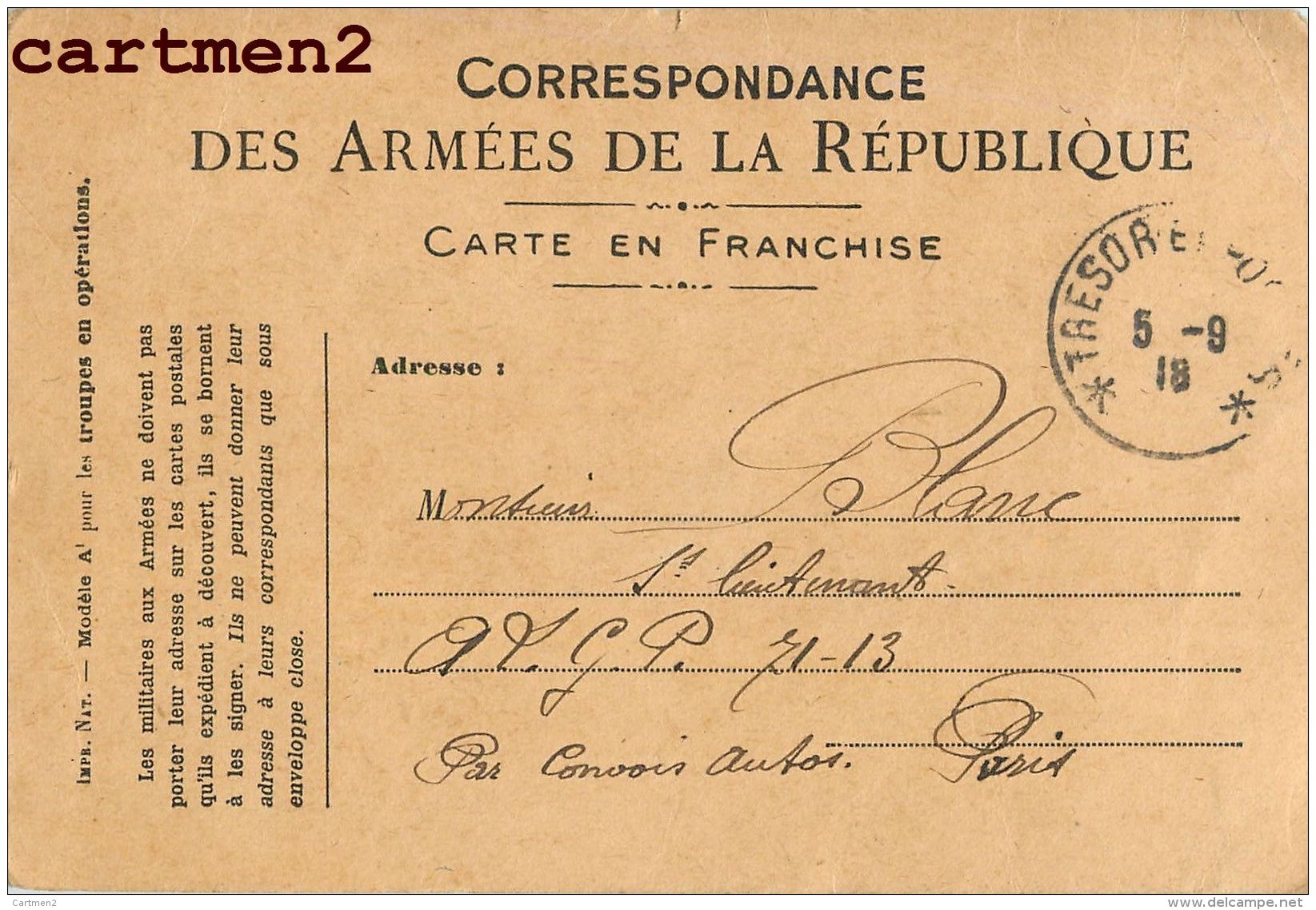 21 CPA LETTRE GUERRE CORRESPONDANCE MILITAIRE SOLDAT MARCIGNY TASSIN-LA-DEMI-LUNE CHASSELAY 11e REGIMENT D'ARTILLERIE