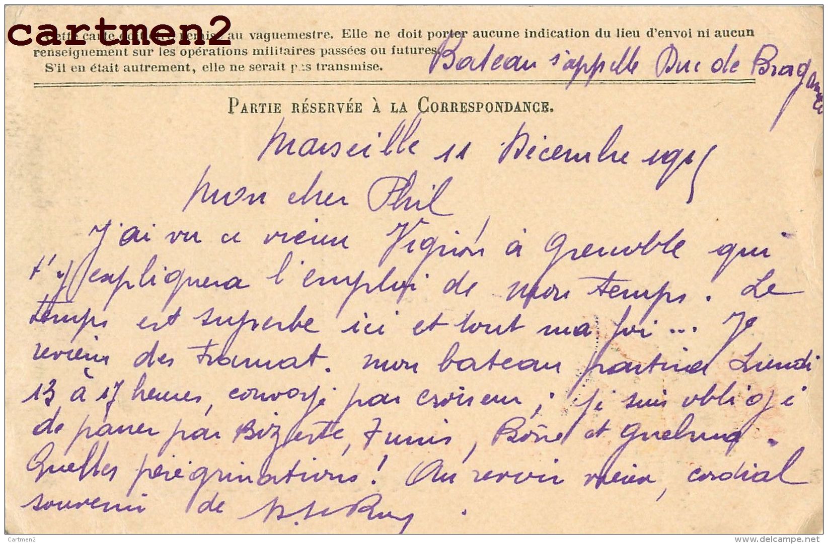 21 CPA LETTRE GUERRE CORRESPONDANCE MILITAIRE SOLDAT MARCIGNY TASSIN-LA-DEMI-LUNE CHASSELAY 11e REGIMENT D'ARTILLERIE