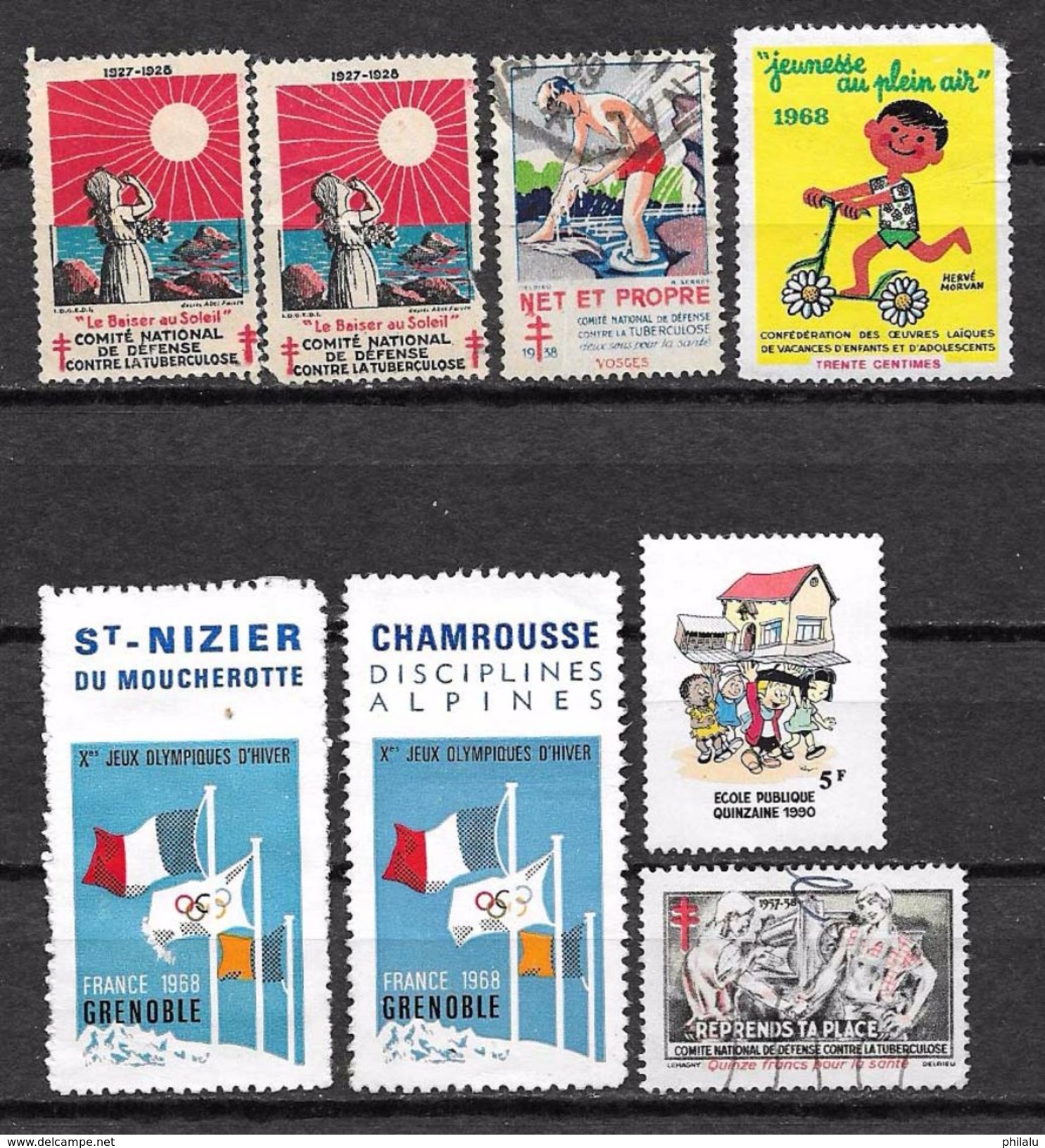 FRANCE Lot De Vignettes Sport Santé - Other & Unclassified