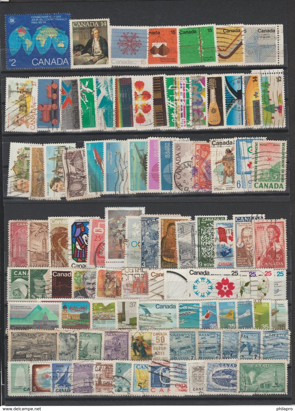 CANADA  USED  COLLECTION  (see 4 Scans ) Réf  623 T - Collections