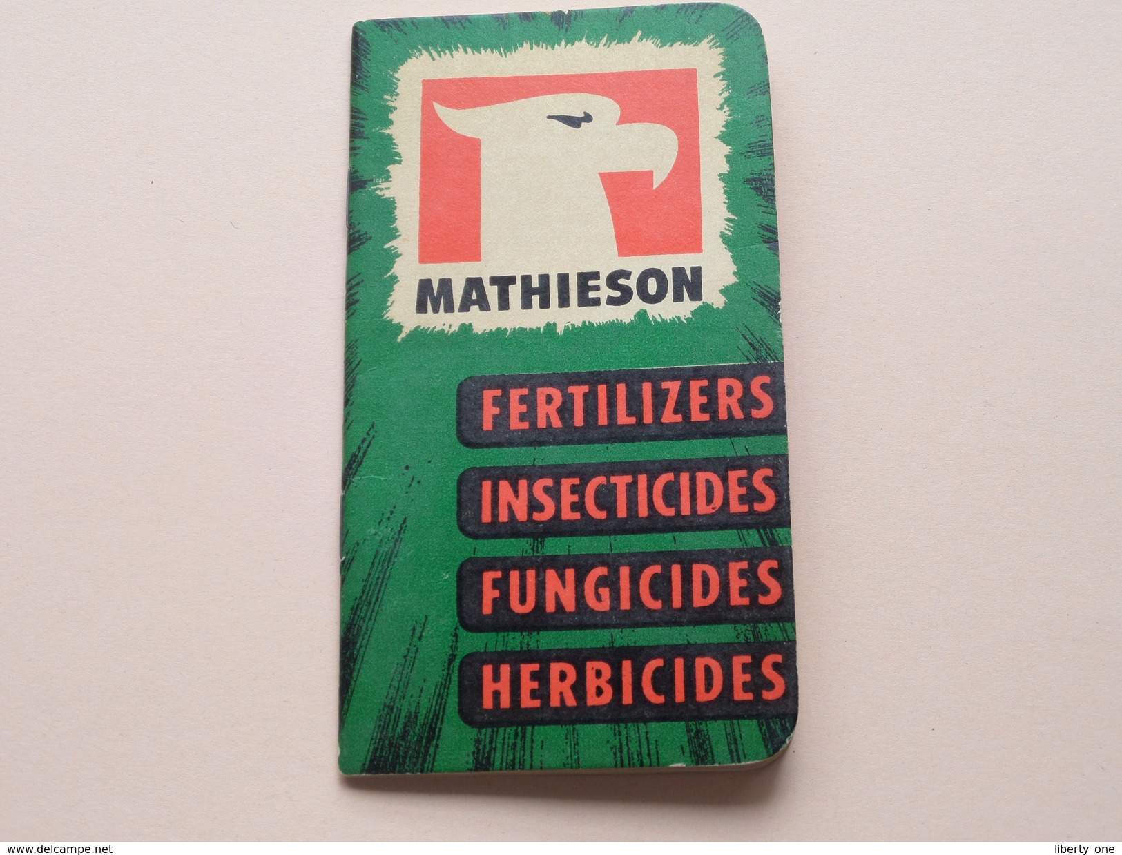 Publicity Agenda/Notebook MATHIESON ( Fertilizers, Insecticides, Fungicides Etc... Chemicals U.S.A. Maryland ( 1952 ) ! - Petit Format : 1941-60