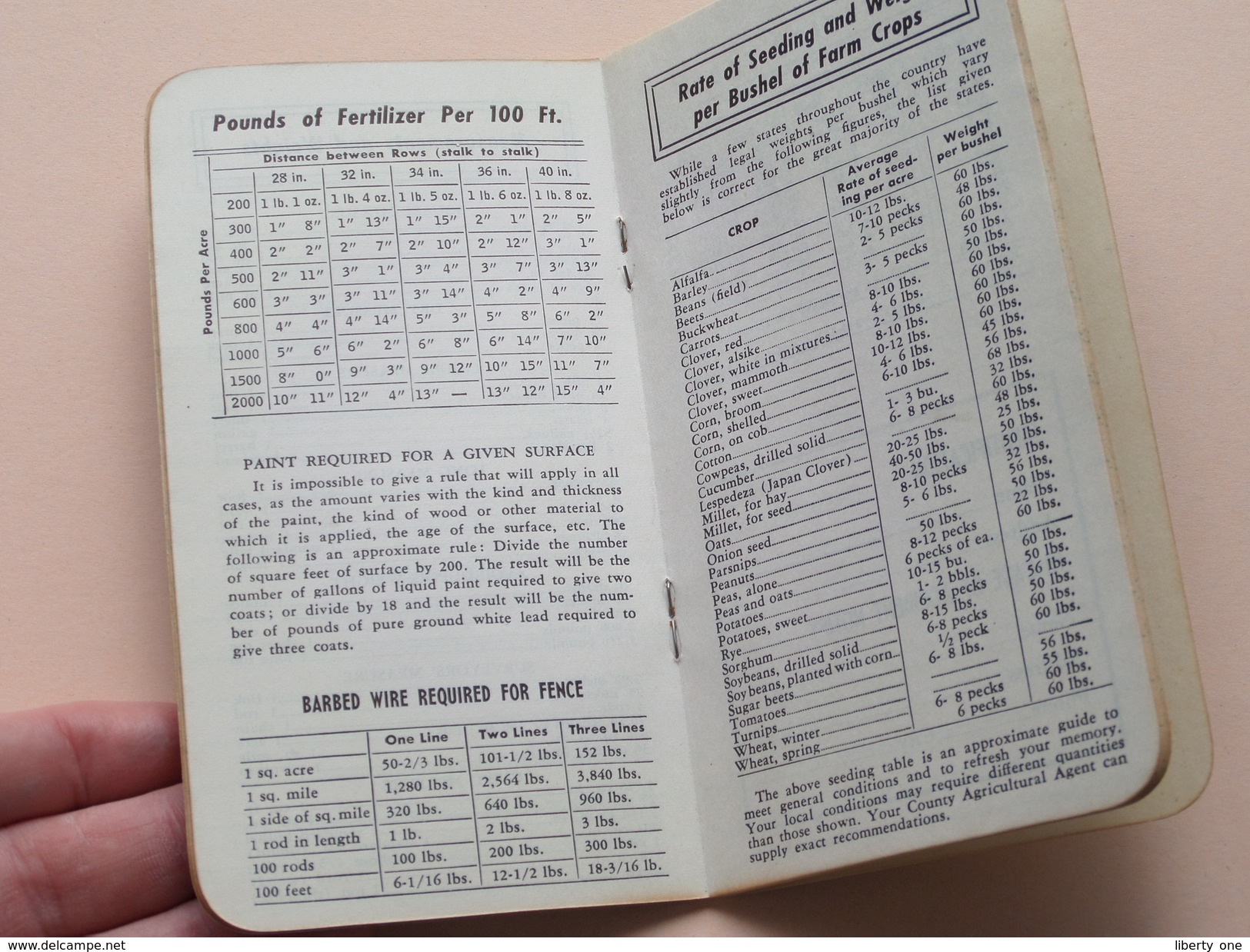 Publicity Agenda/Notebook MATHIESON ( Fertilizers, Insecticides, Fungicides Etc... Chemicals U.S.A. Maryland ( 1952 ) ! - Petit Format : 1941-60