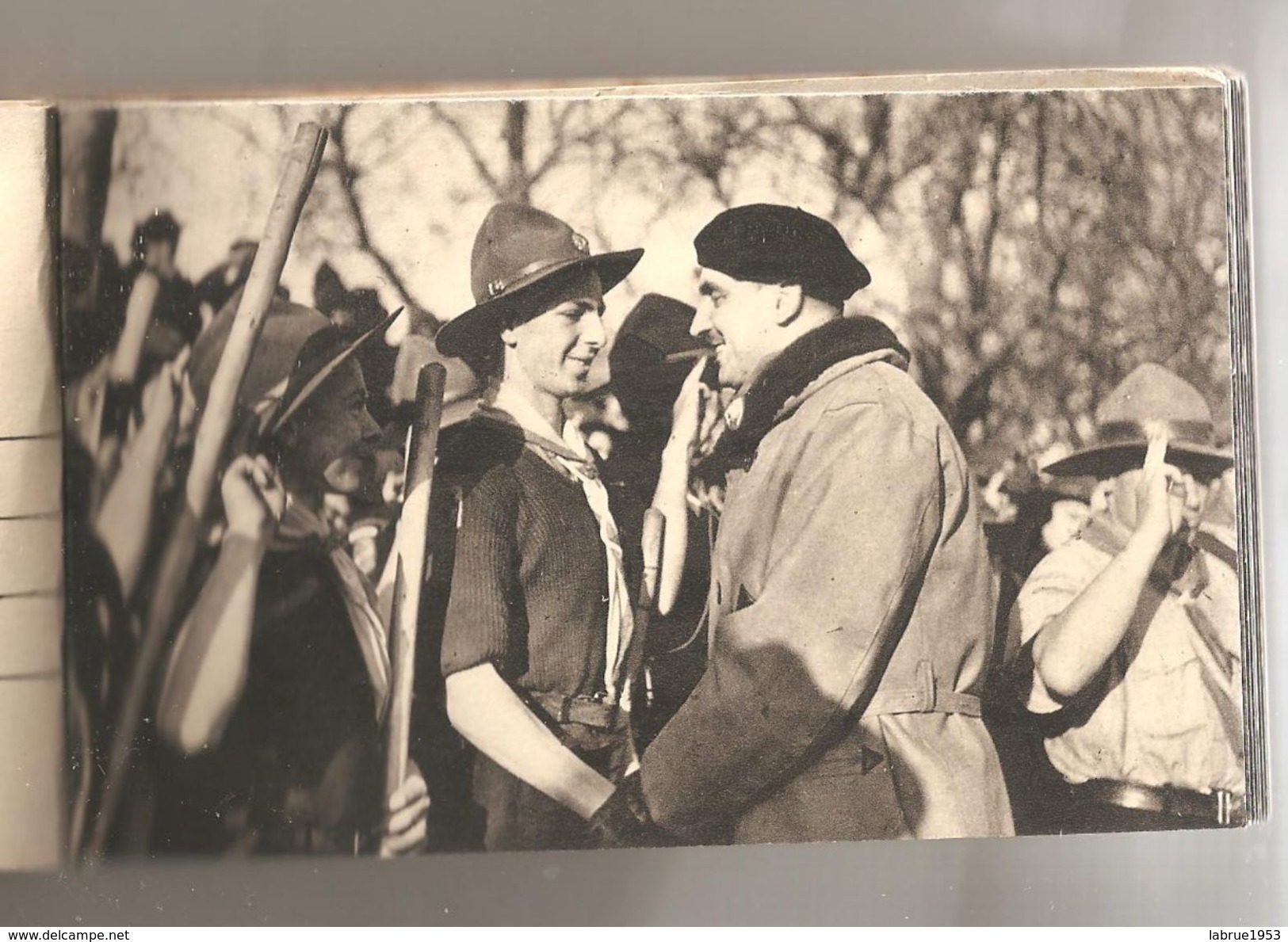 Chantier de Jeunesse1939-1945 -Pétain-Scoutisme - Lamirand-carnet de 10vues (C.1306)