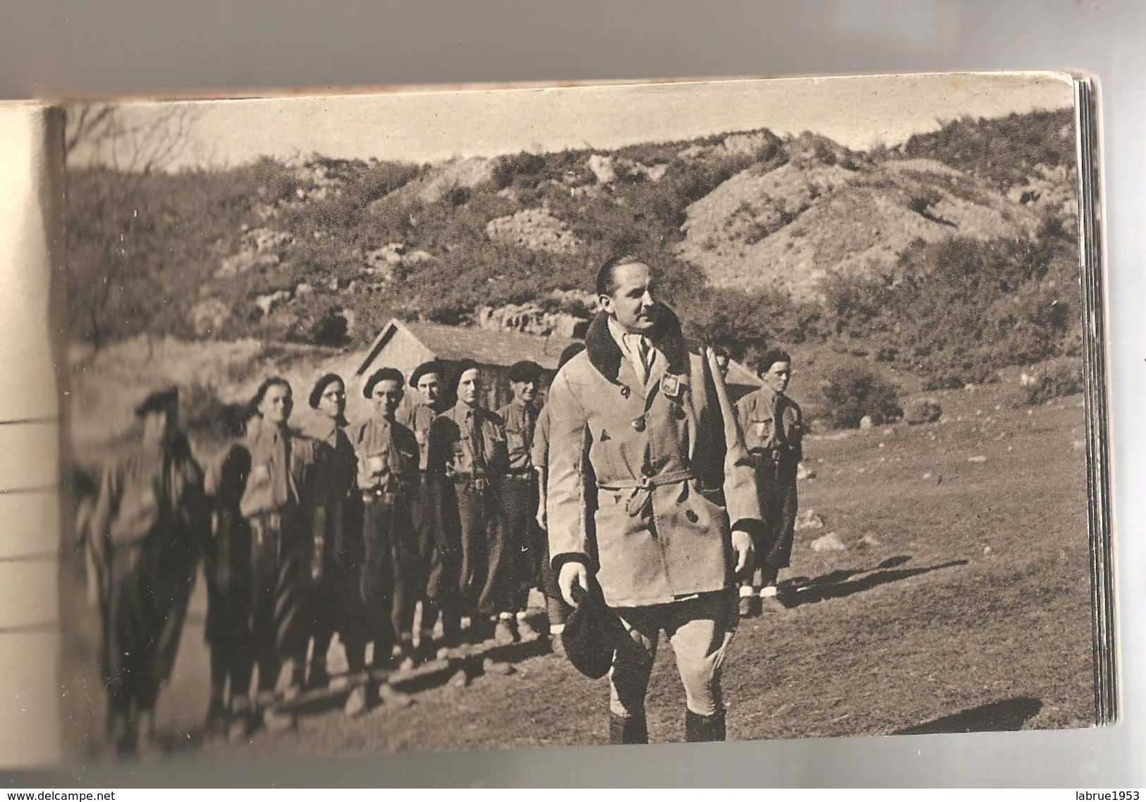 Chantier de Jeunesse1939-1945 -Pétain-Scoutisme - Lamirand-carnet de 10vues (C.1306)