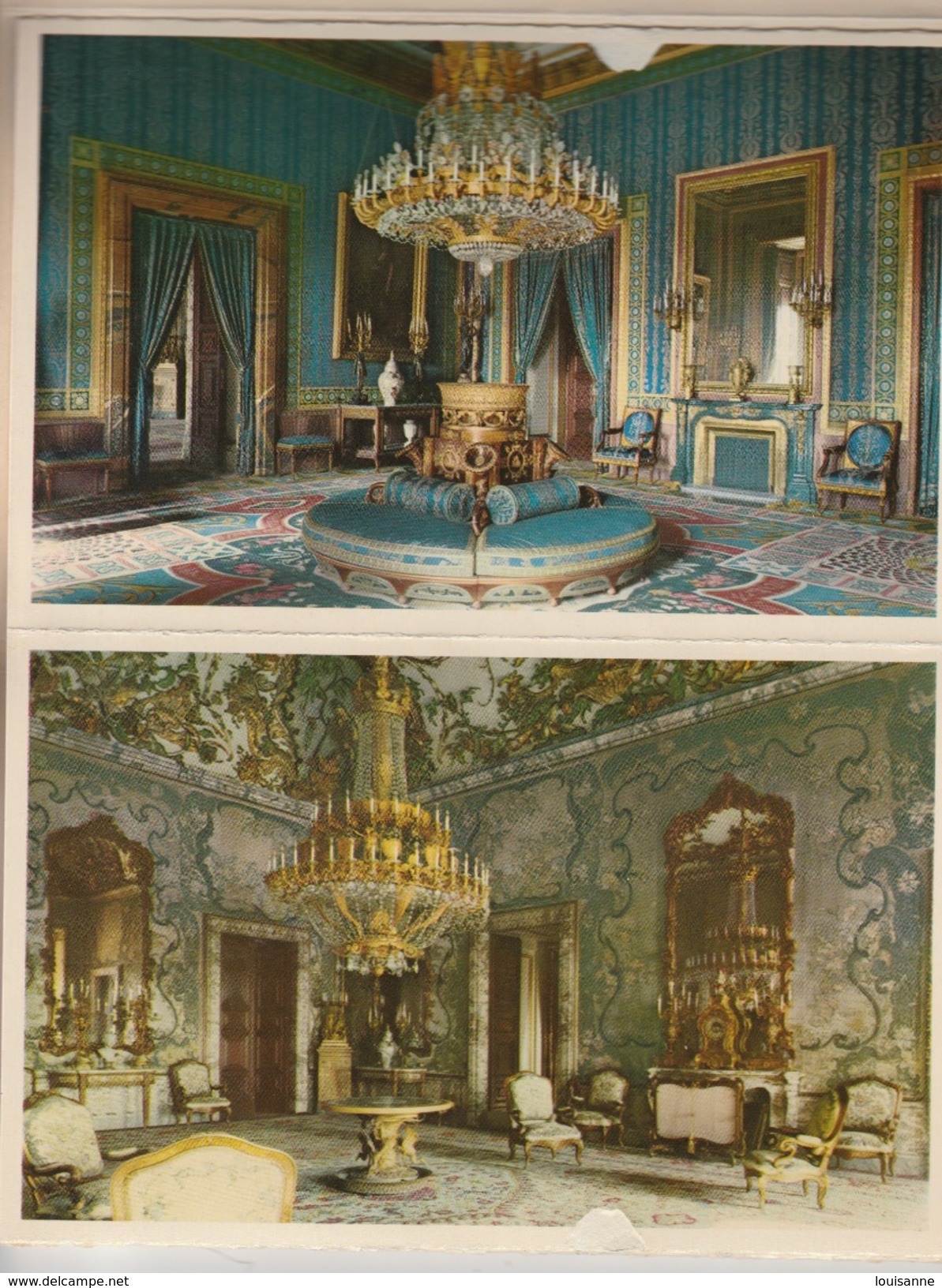 17 / 10 / 76  -  DÉPLIANT  MADRID  PALACIO  REAL  -PATRIMONIO  NACIONAL - 5 - 99 Cartoline