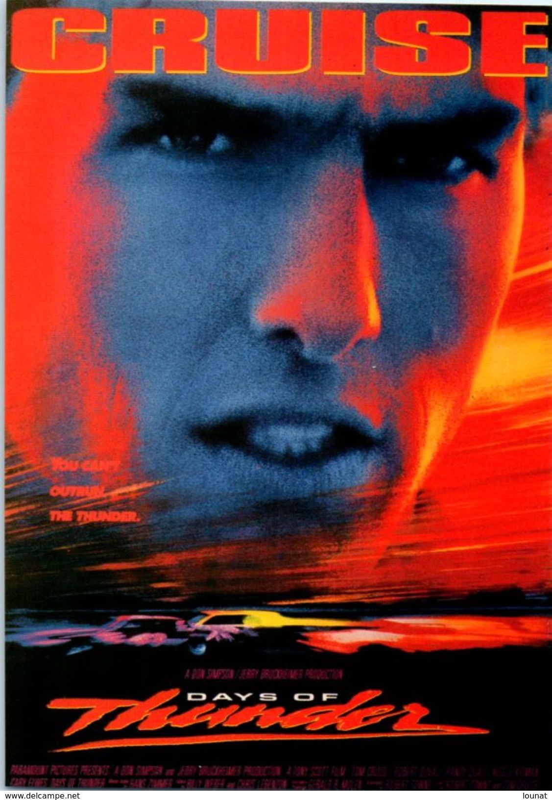 Acteur - Tom Cruise - Cinéma - Days Of Thunder - Acteurs