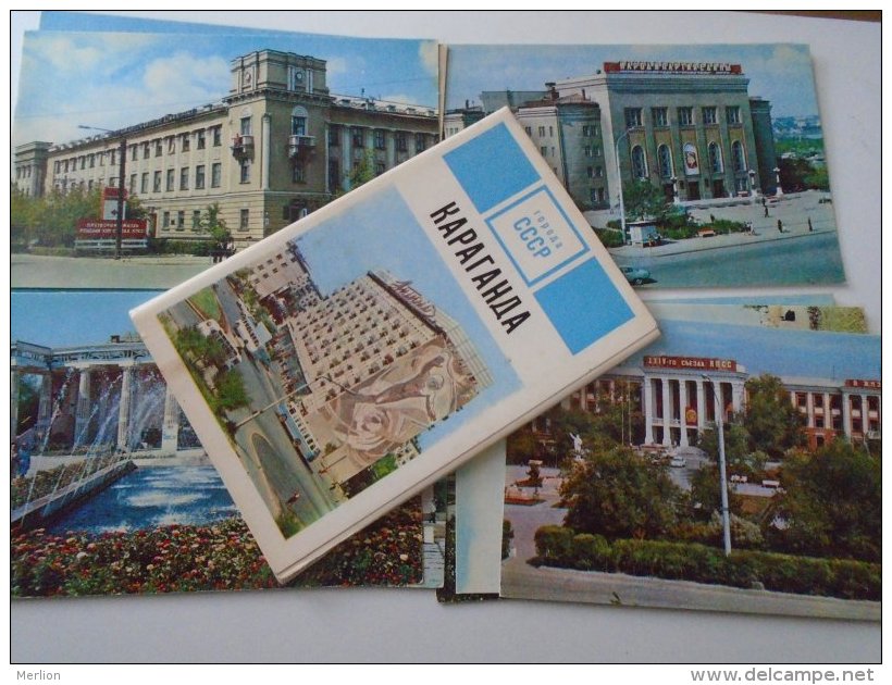 D153694   Booklet  Kazakstan - Karaganda   9 Postcards - Kazachstan