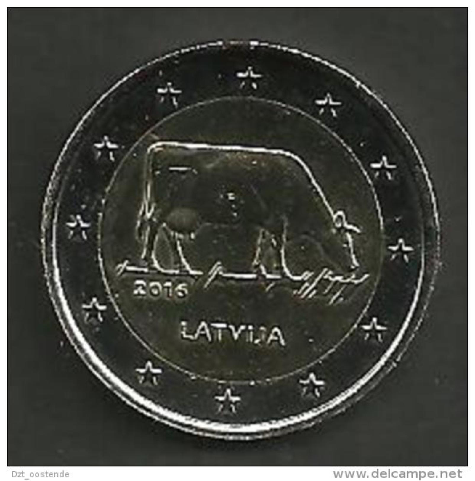 LETLAND € 2 "Zuivelindustrie" 2016 - Latvia