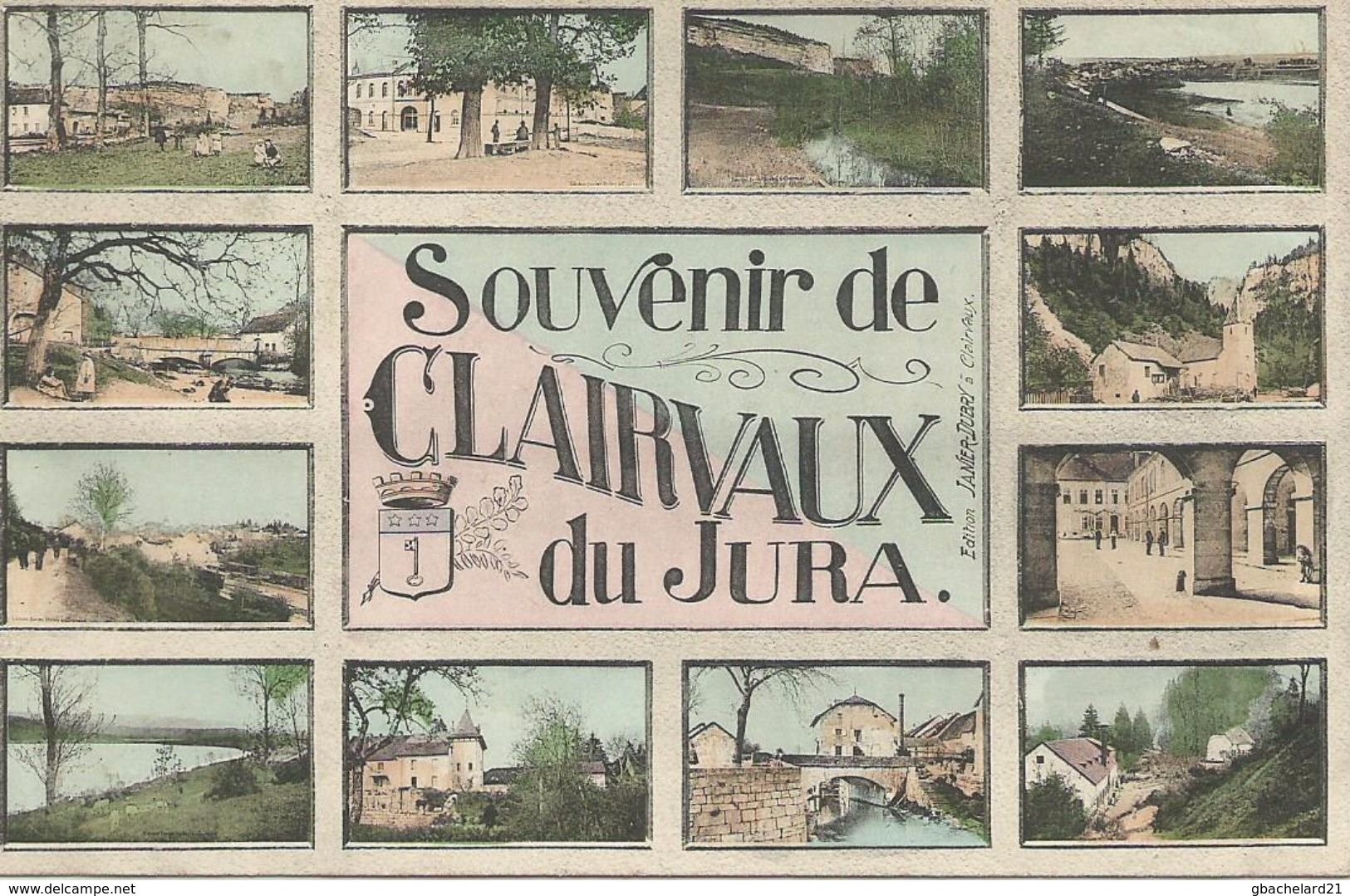 Souvenir De Clairvaux Du Jura - Clairvaux Les Lacs