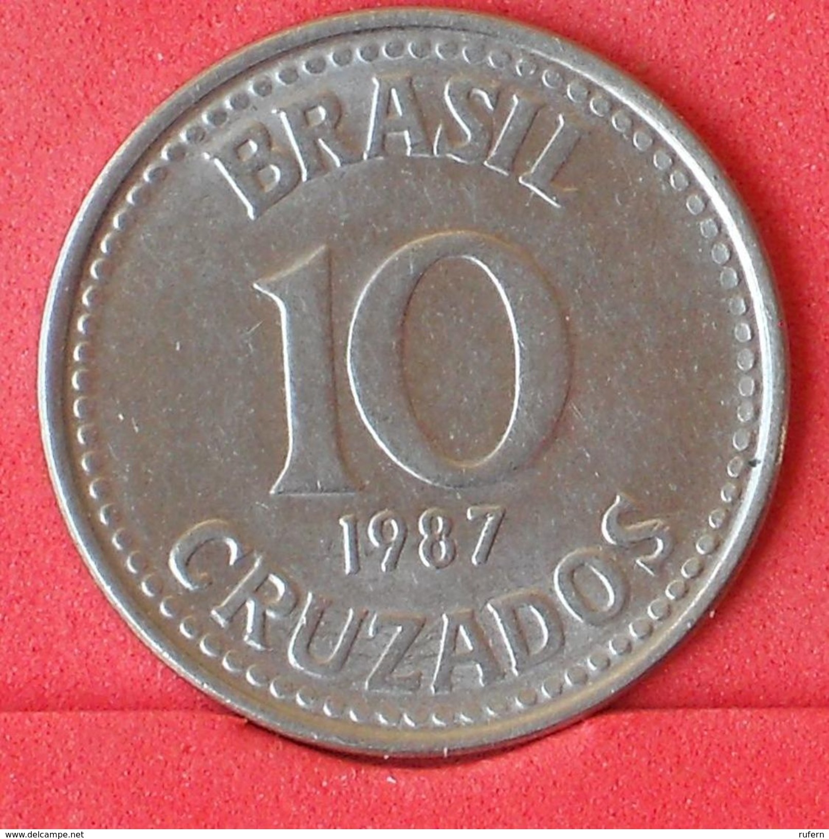 BRAZIL 10 CRUZADOS 1987 -    KM# 607 - (Nº19045) - Brésil
