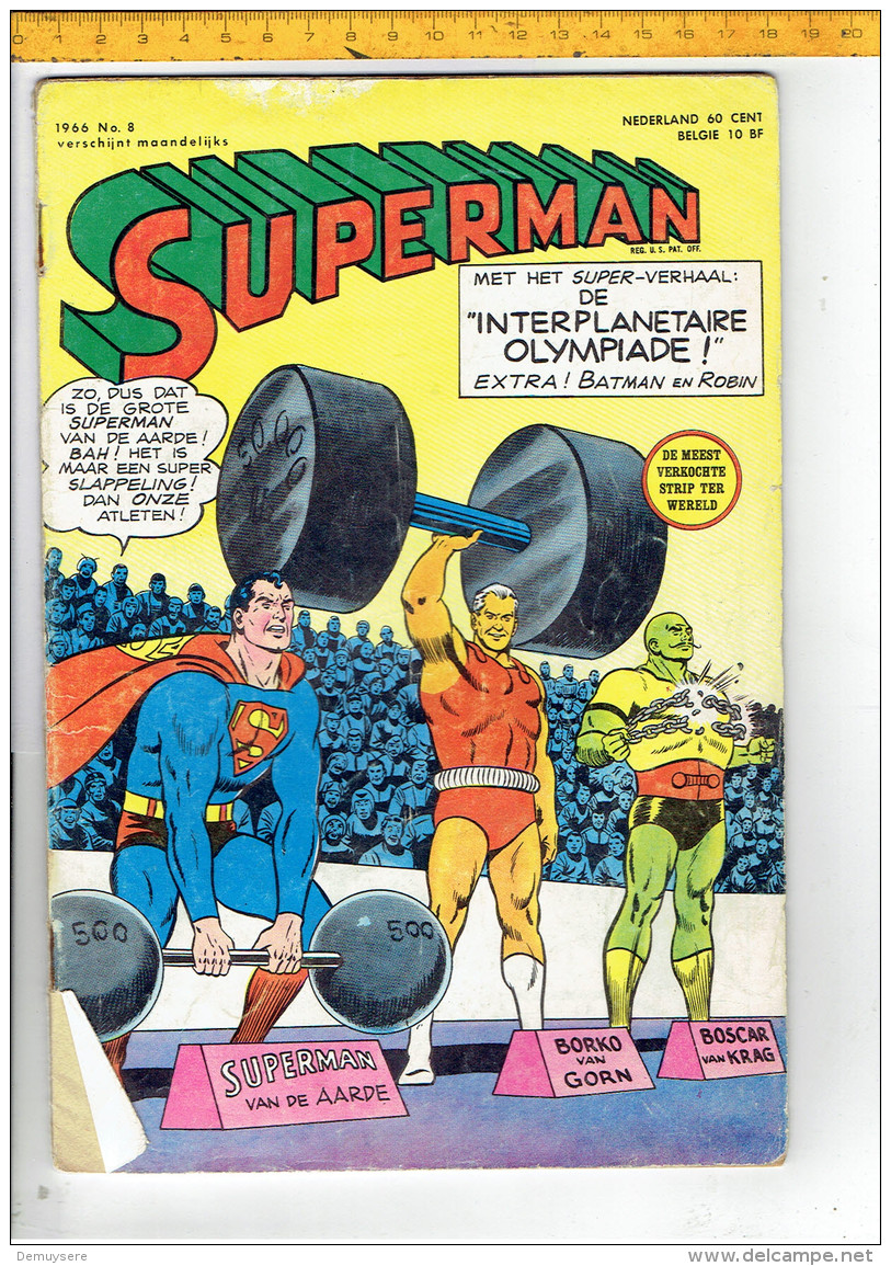 SUPERMAN  NR  8  - 1966 - Autres & Non Classés