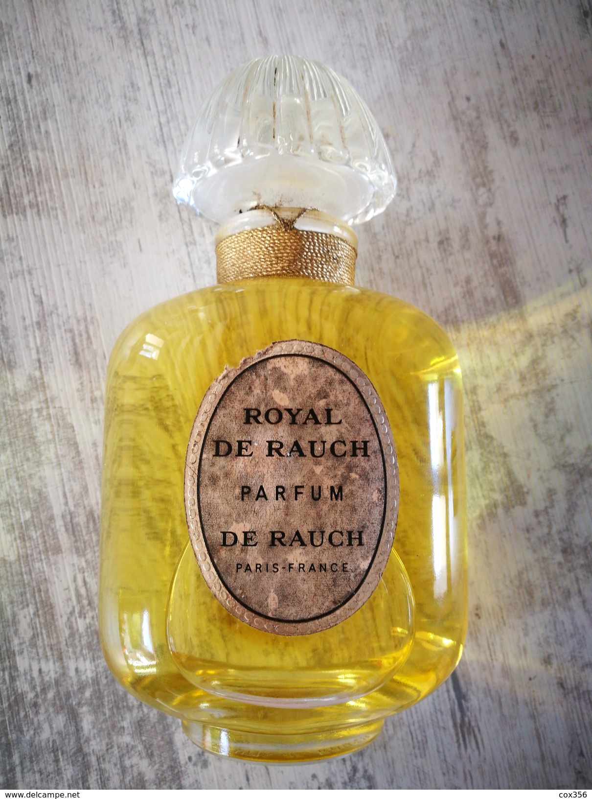 Grand Flacon De Parfum Royal De Rauch Paris France - Unclassified