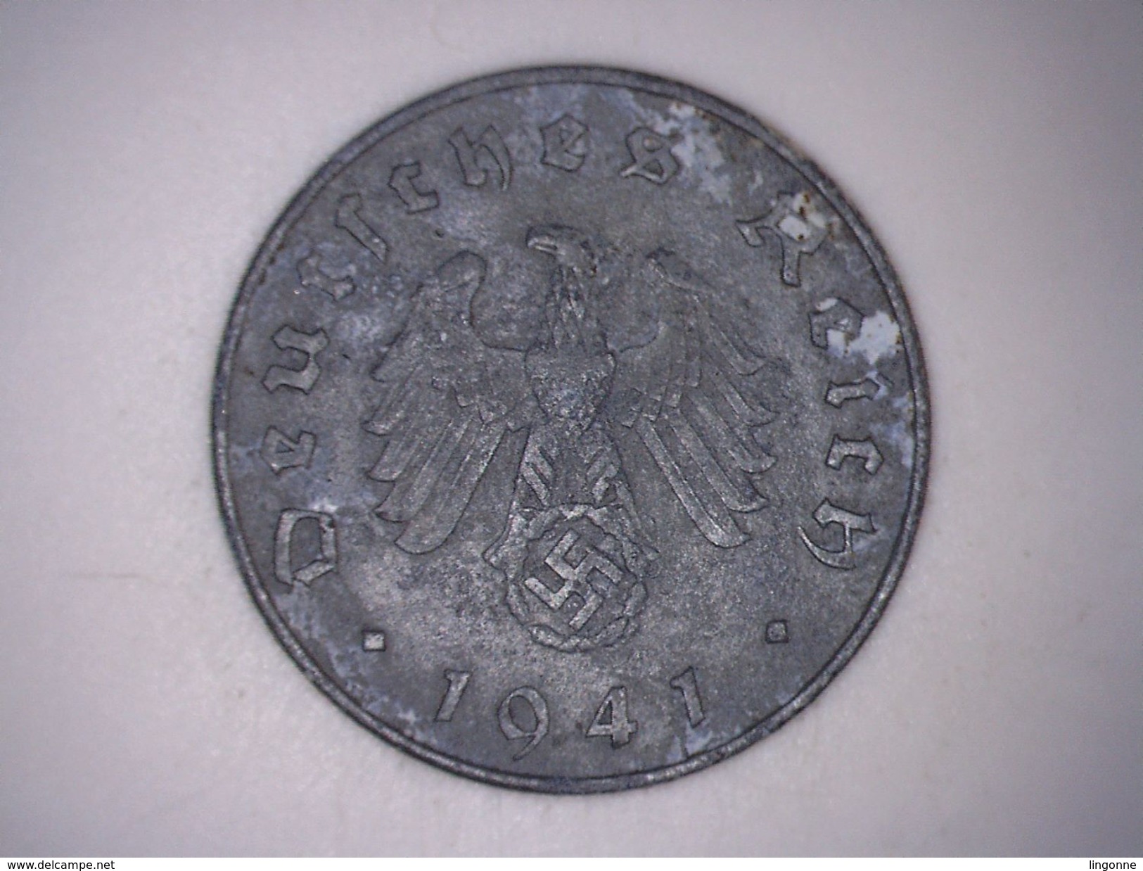 ALLEMAGNE - 10 REICHSPFENNIG 1941 J - 10 Reichspfennig