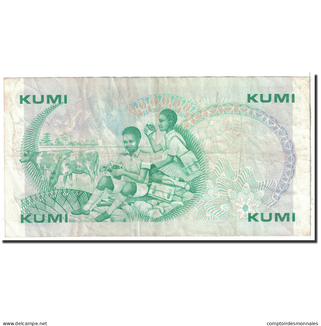 Billet, Kenya, 10 Shillings, 1988, 1988-07-01, KM:20g, TTB - Kenia