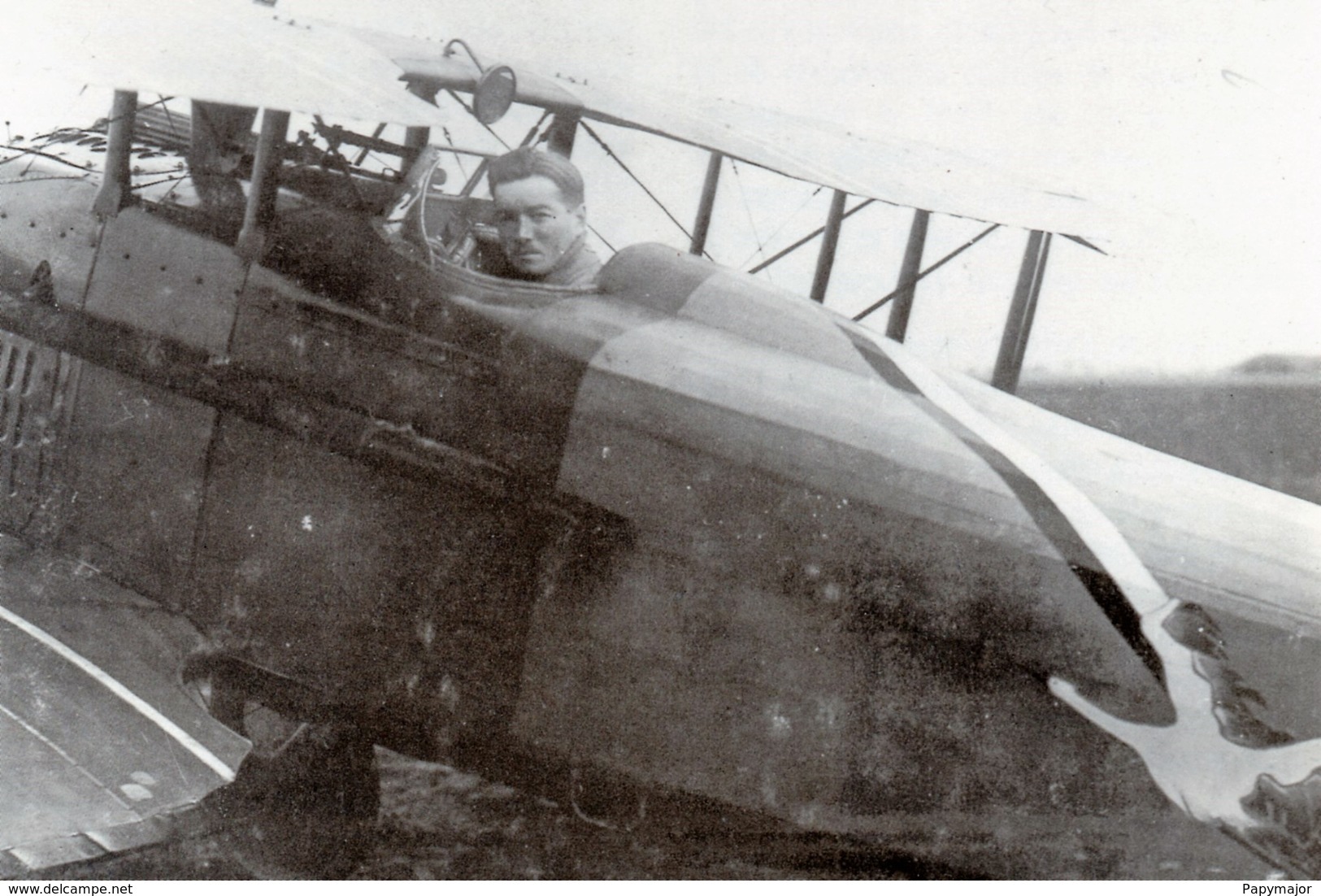 Militaria WW1 - René Fonck Sur Son SPAD VII - Escadrille SPA 103 - Aviation