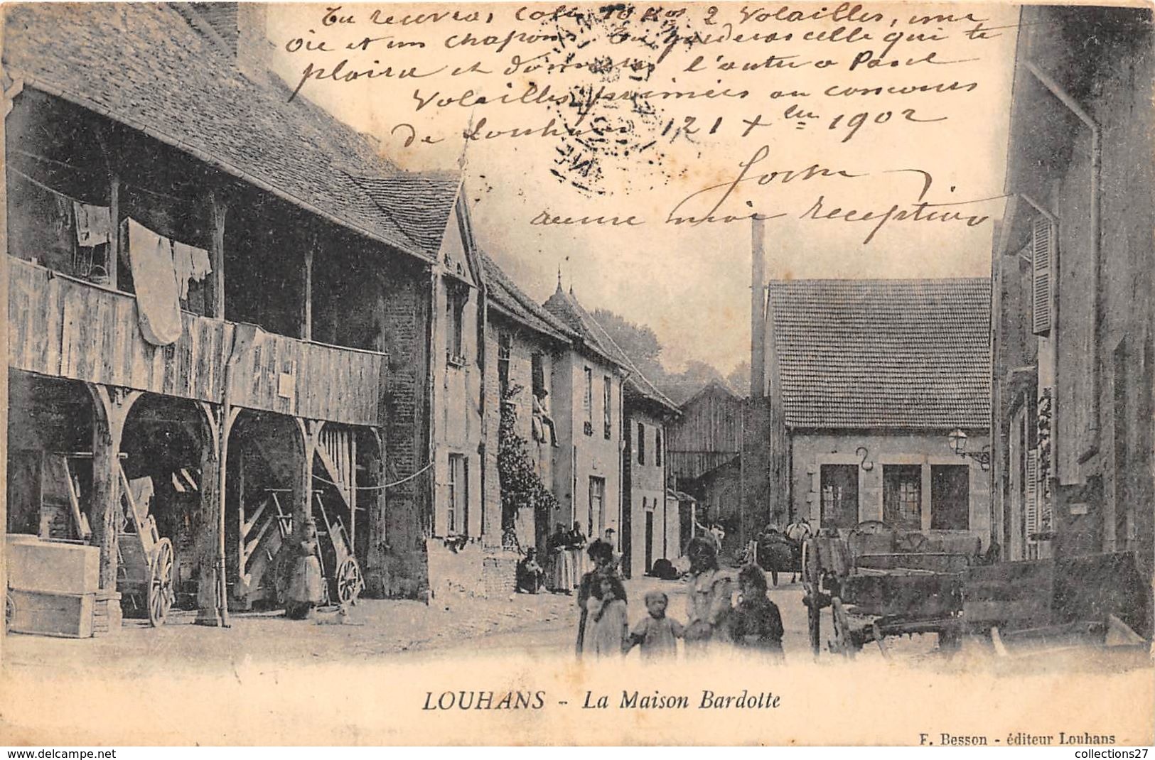 71-LOUHANS- LA MAISON BARDOTTE - Louhans