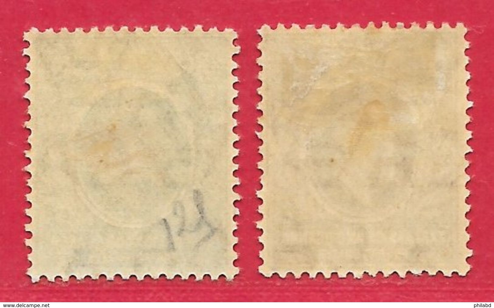 Afrique Orientale Britannique N°124 1c Brun & N°125 3c Vert 1907 * - East Africa & Uganda Protectorates