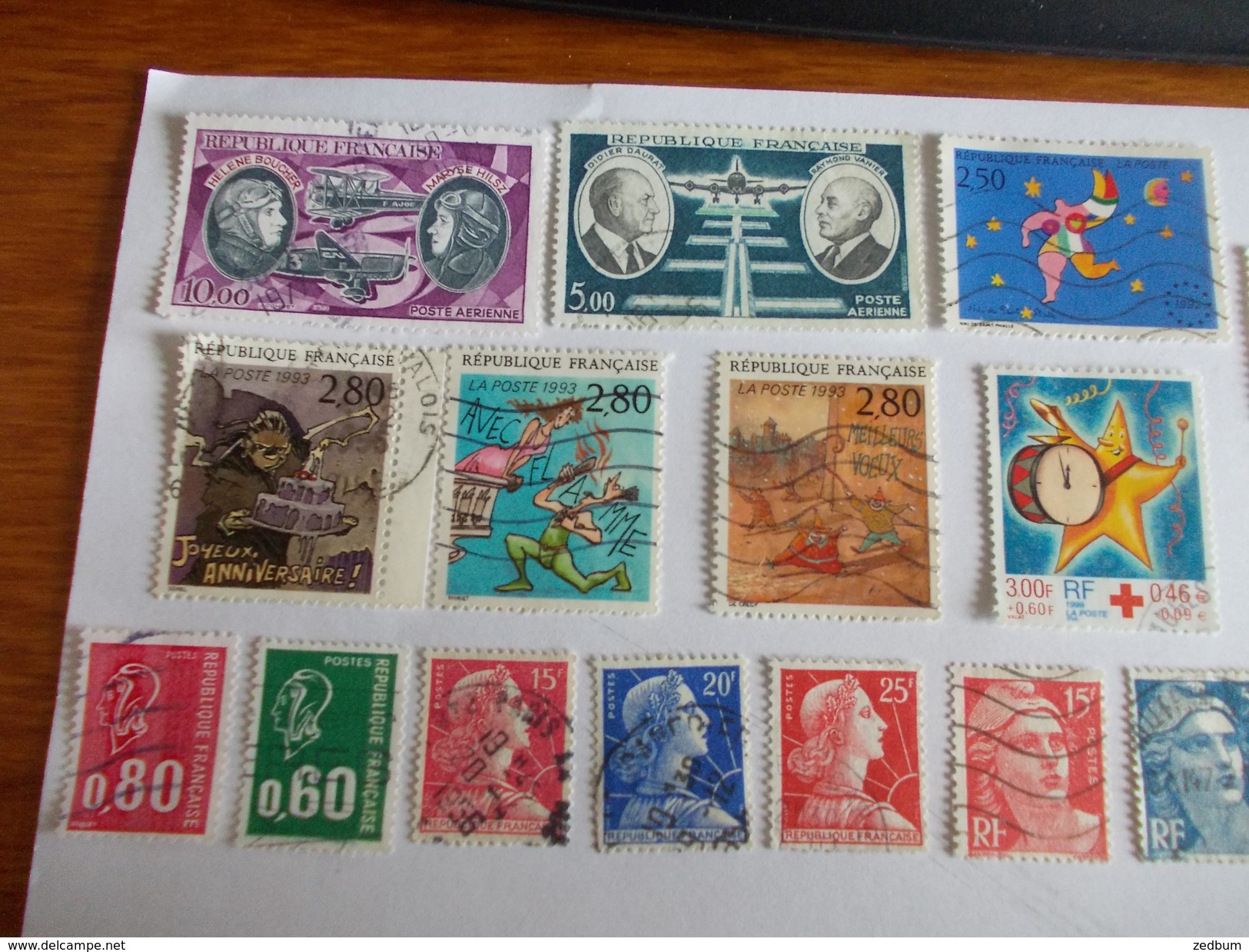TIMBRE France Lot De 30 Timbres à Identifier N° 504 - Lots & Kiloware (mixtures) - Max. 999 Stamps