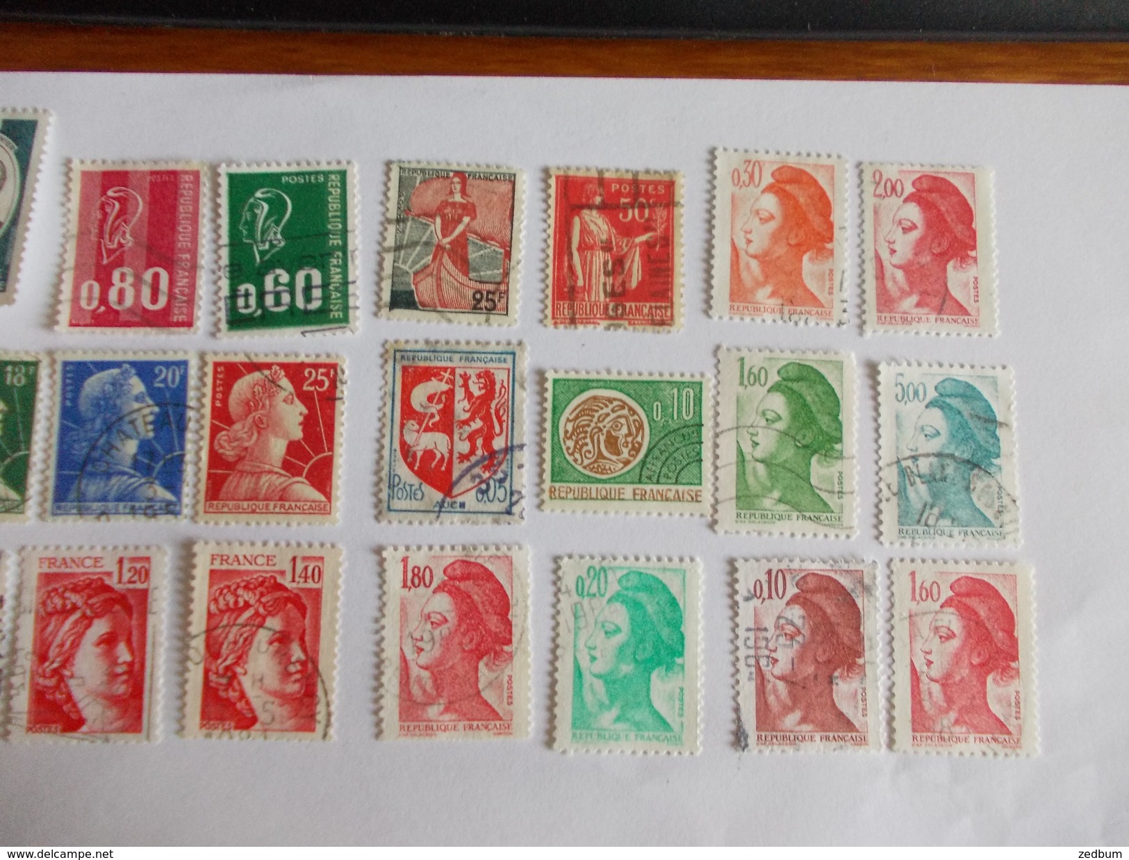 TIMBRE France Lot De 30 Timbres à Identifier N° 506 - Lots & Kiloware (mixtures) - Max. 999 Stamps