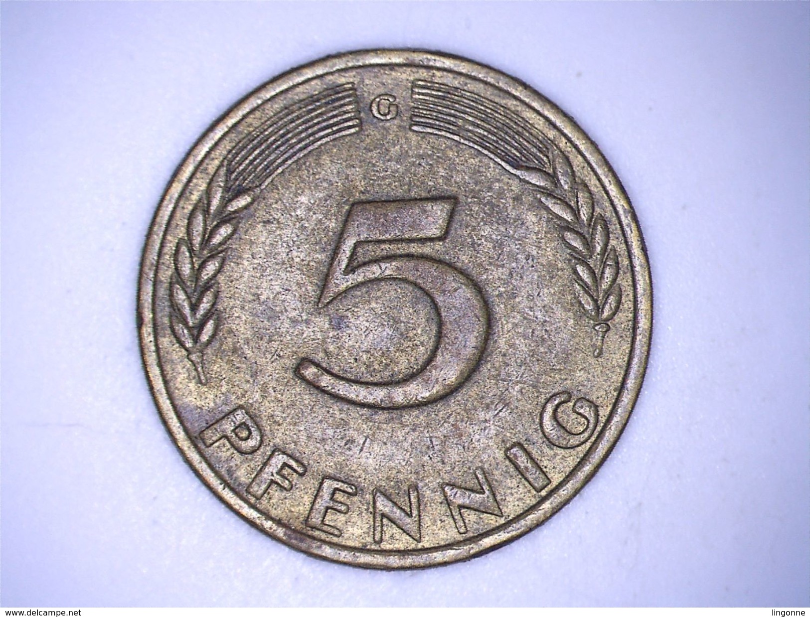 ALLEMAGNE - 5 PFENNIG 1949 G - 5 Pfennig