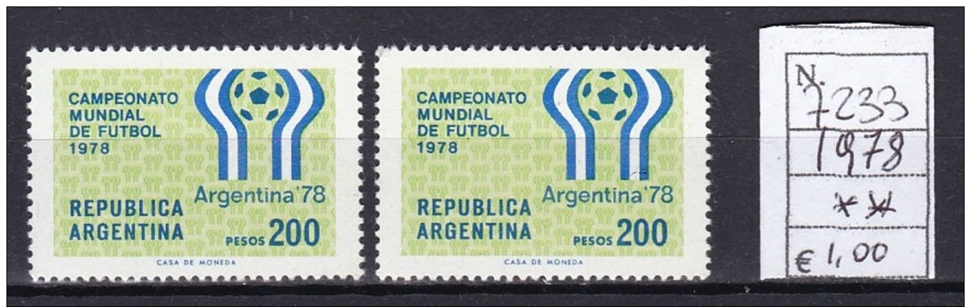 1978 Football World Cup - Argentina - Altri - America