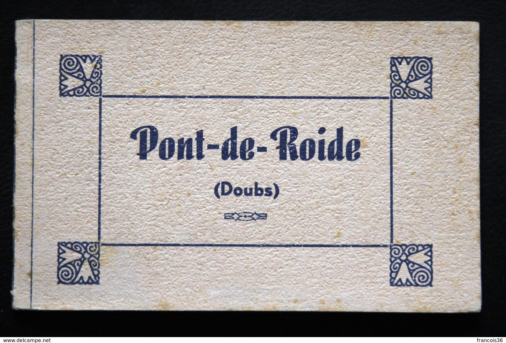(25) Carnet De 10 Cartes Photos Détachables De Pont De Roide - Vues Et Rues De La Ville - Montbéliard