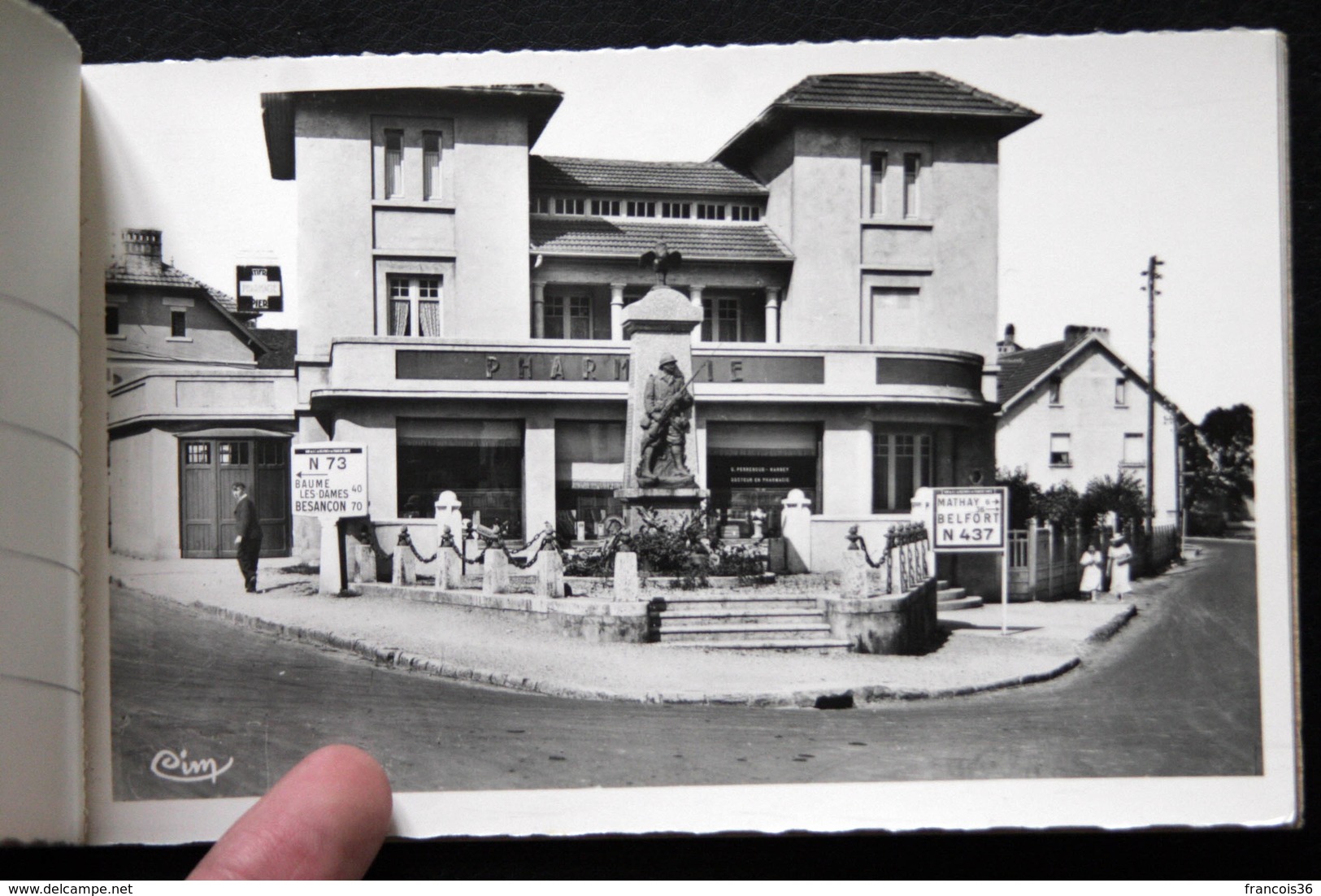 (25) Carnet De 10 Cartes Photos Détachables De Pont De Roide - Vues Et Rues De La Ville - Montbéliard