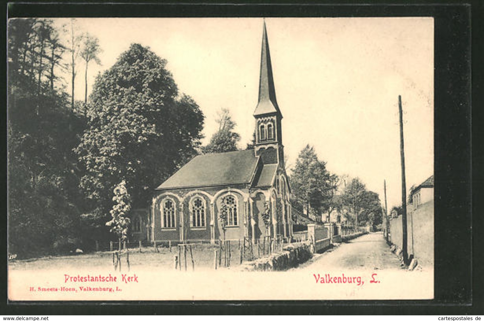 CPA Valkenburg, Protestantsche Kerk - Valkenburg