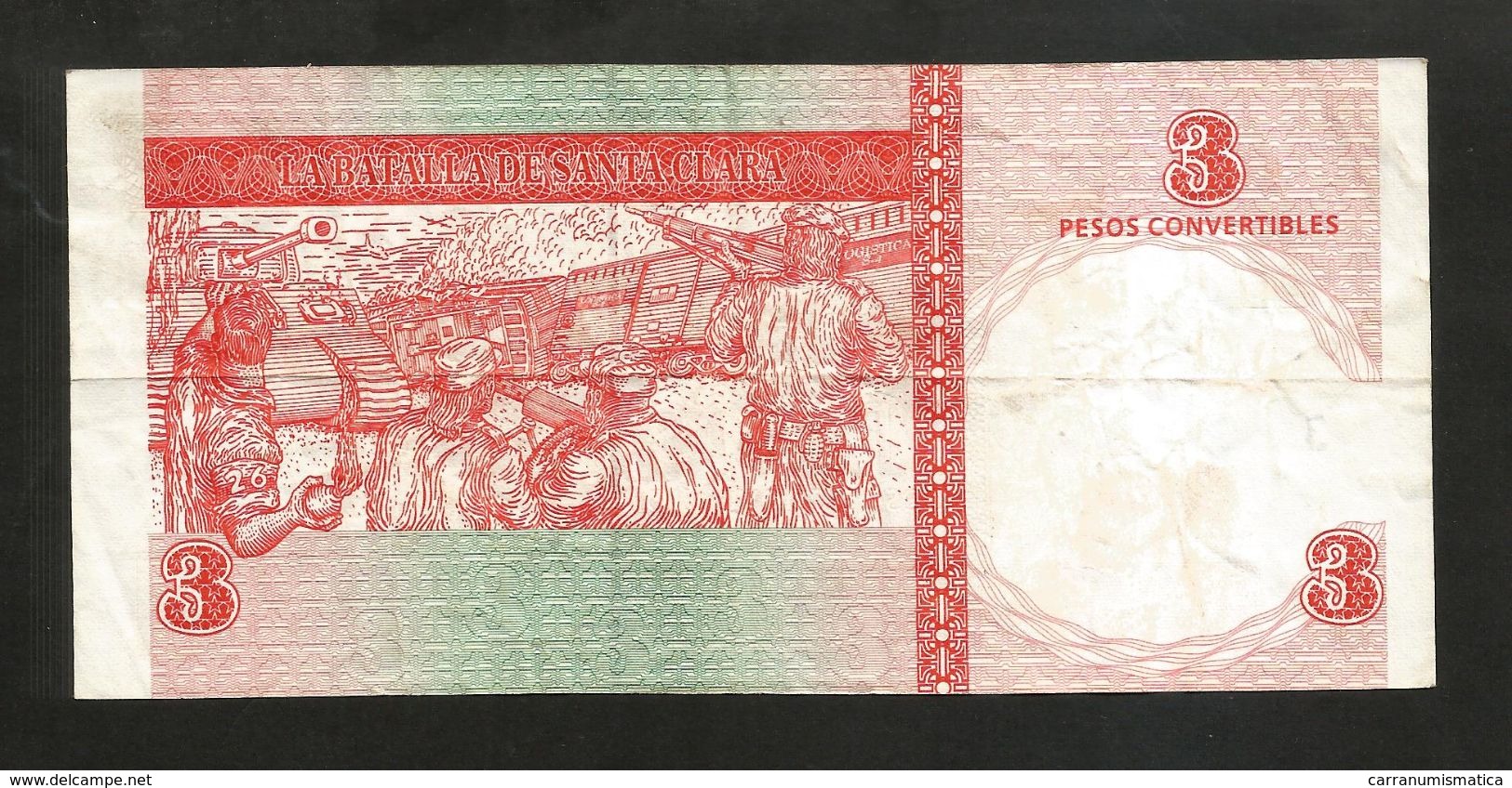 CUBA - BANCO CENTRAL De CUBA - 3 PESOS (2006) - Cuba