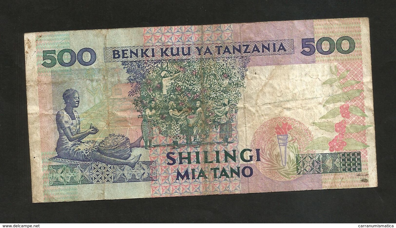 TANZANIA - 500 SHILINGI (1993) - Tanzanie