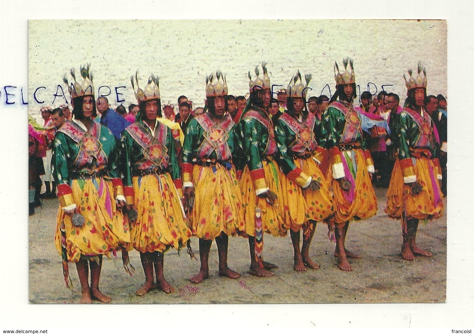 Bhoutan. Bhutan. Pachham Danseurs - Bhutan