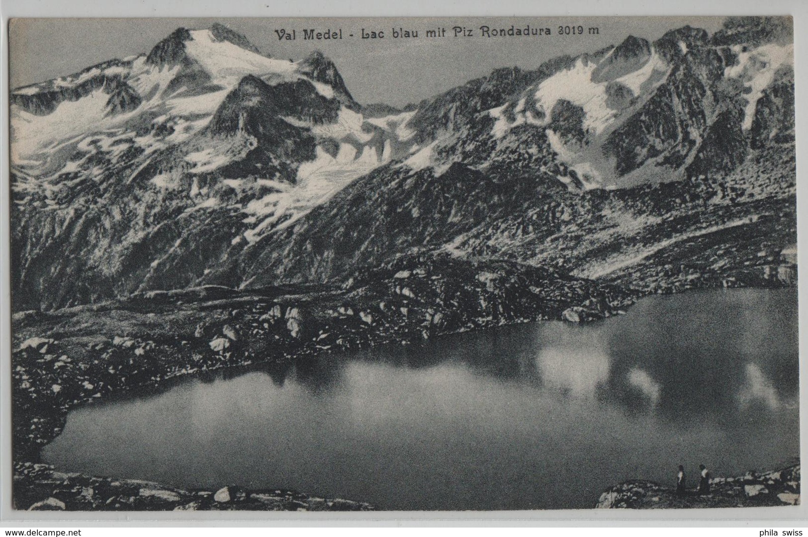 Val Medel - Lac Blau Mit Piz Rondadura - Photo: Moritz Maggi - Medel