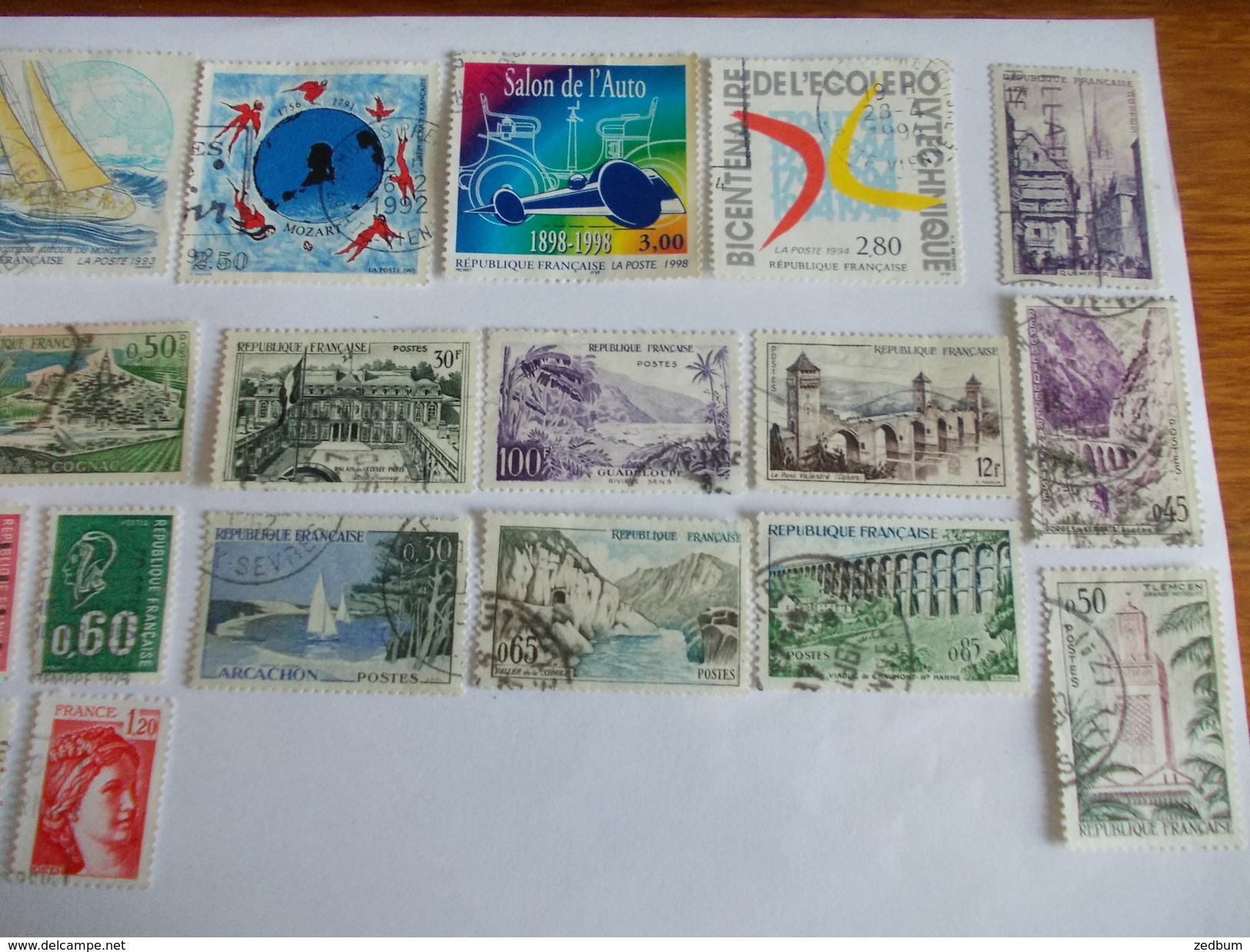 TIMBRE France Lot De 30 Timbres à Identifier N° 513 - Lots & Kiloware (mixtures) - Max. 999 Stamps