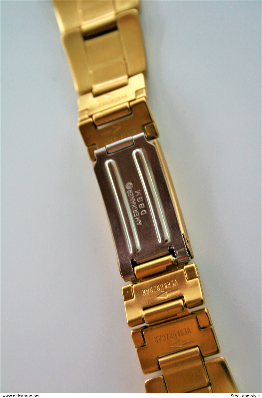 Watches BANDS : AMERIKANER DBGM - Color : Gold - Original - Swiss Made - Excelent Condition - Autres & Non Classés