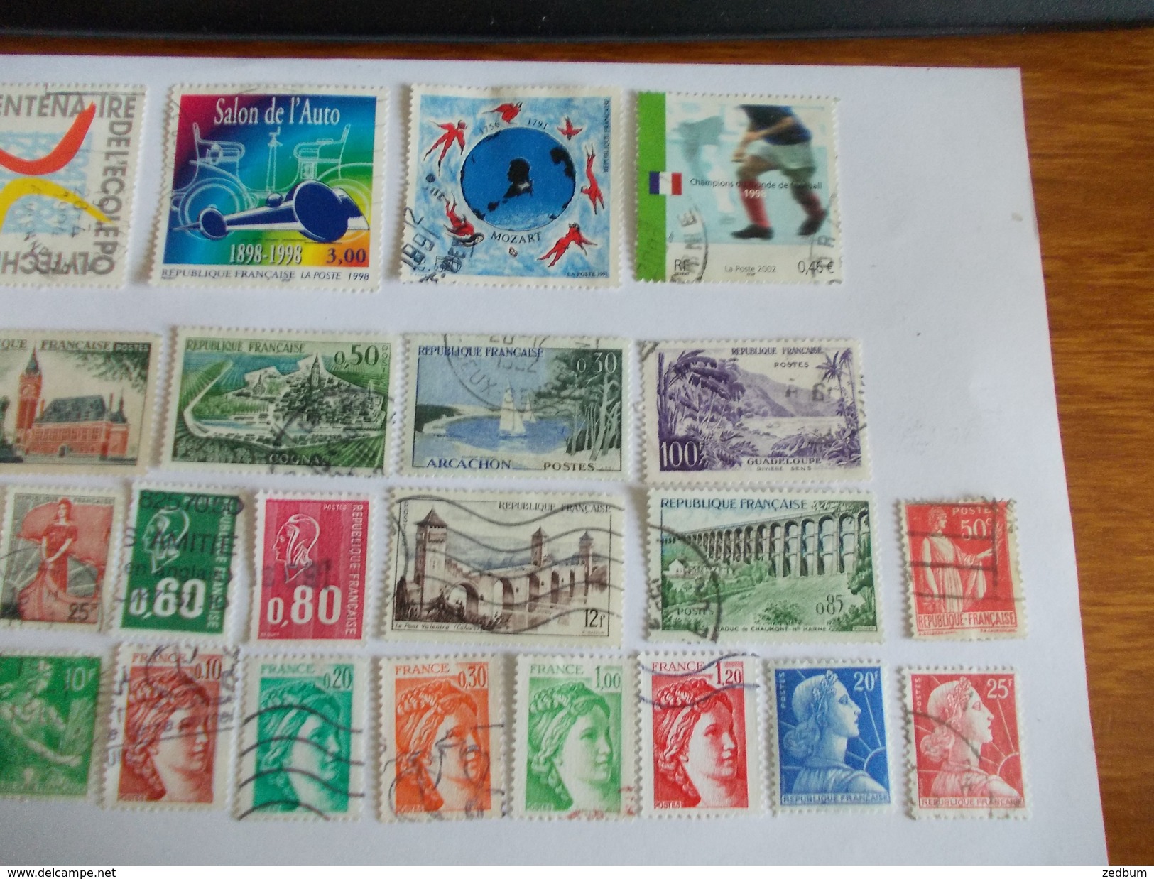 TIMBRE France Lot De 30 Timbres à Identifier N° 514 - Lots & Kiloware (mixtures) - Max. 999 Stamps