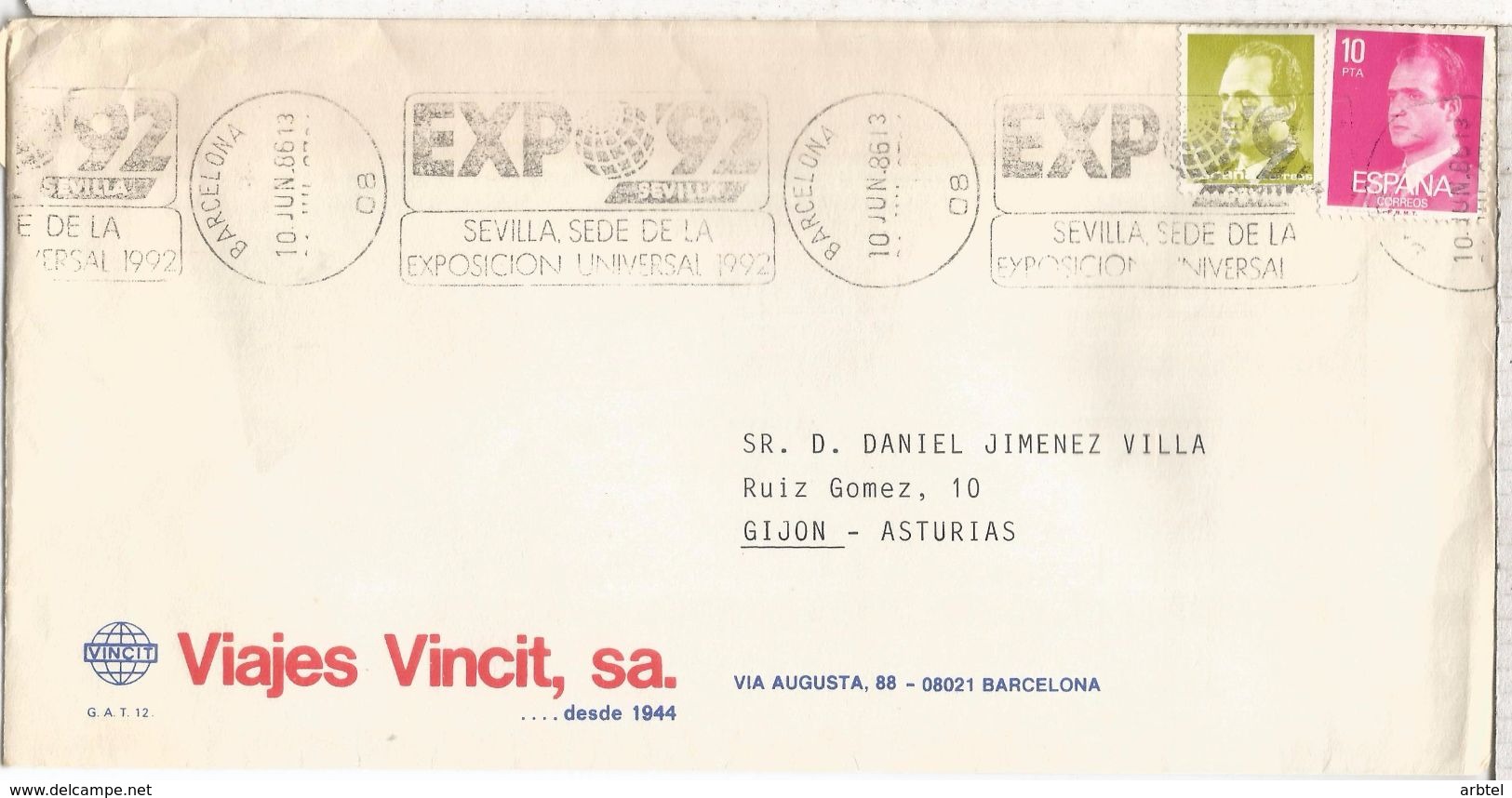 BARCELONA CC CON RODILLO EXPO 92 SEVILLA - 1992 – Sevilla (Spanien)