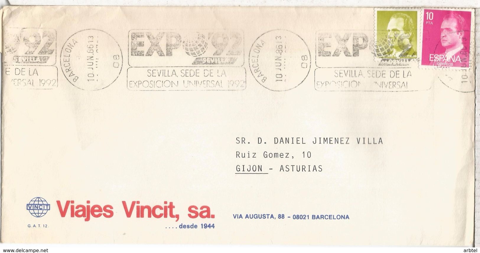 BARCELONA CC CON RODILLO EXPO 92 SEVILLA - 1992 – Sevilla (España)