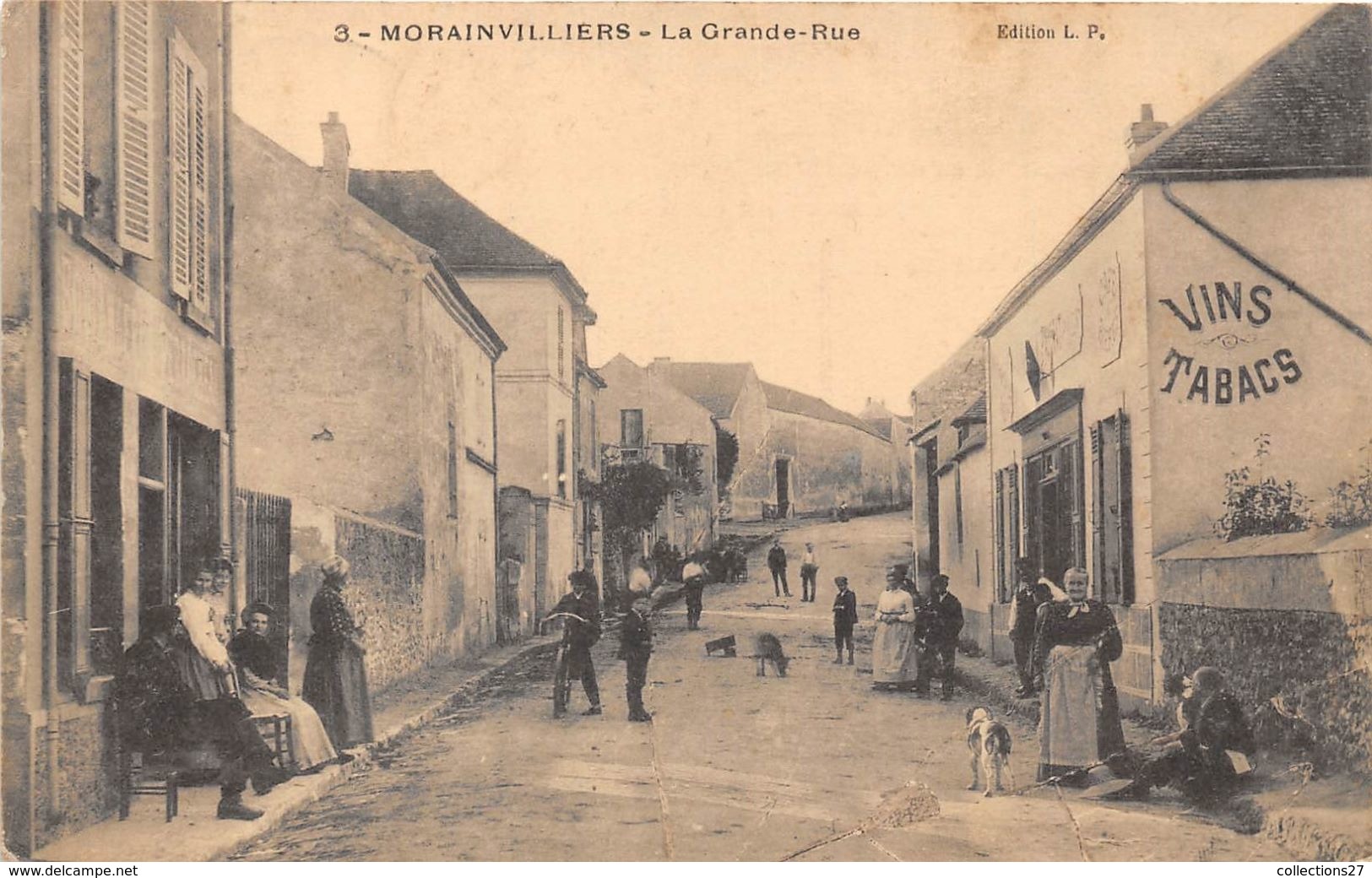 78-MORAINVILLIERS- LA GRANDE RUE - Morainvilliers