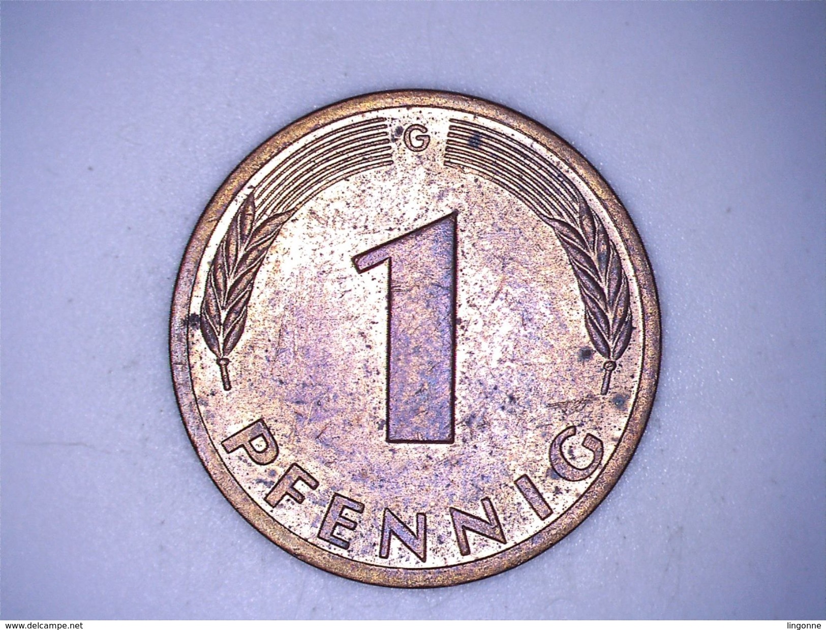 ALLEMAGNE - 1 PFENNIG 1977 G - 1 Pfennig