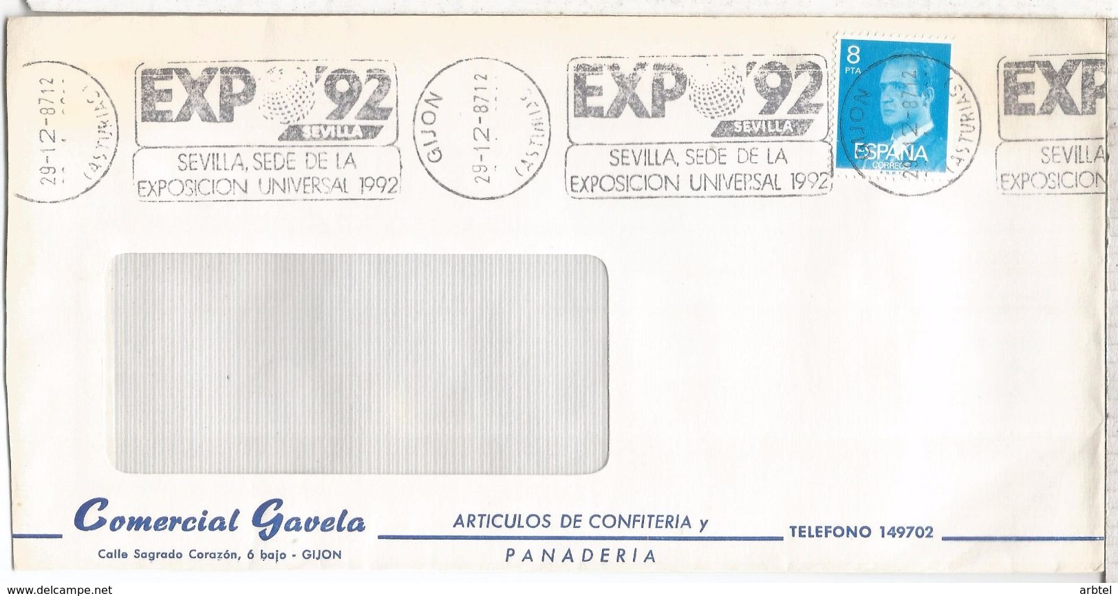 GIJON ASTURIAS CC RODILLO EXPO 92 SEVILLA - 1992 – Sevilla (España)