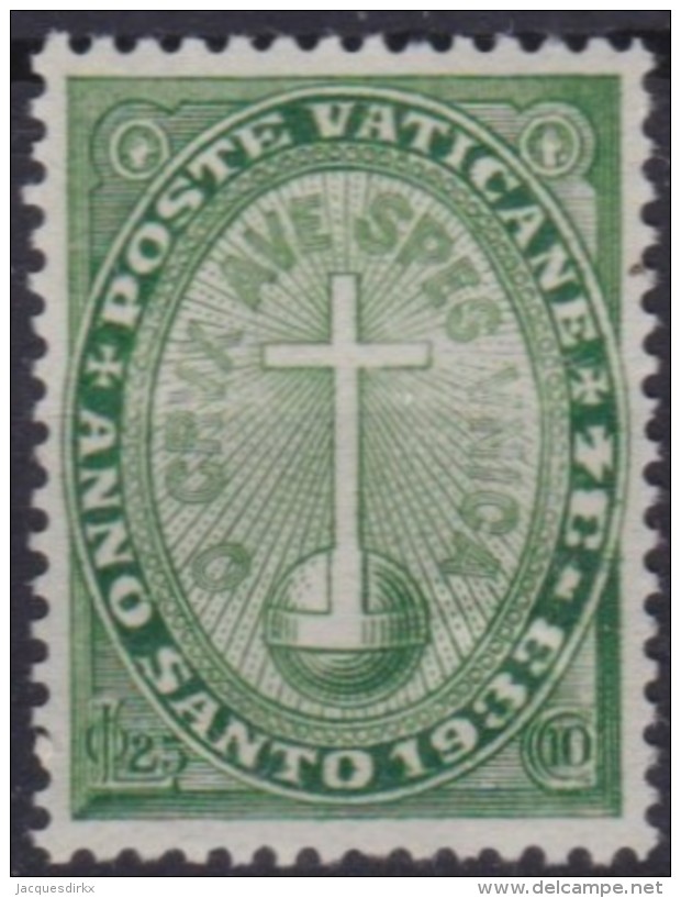 Vatican    .    Yvert   .   40    .    *     .          Mint-hinged - Ongebruikt